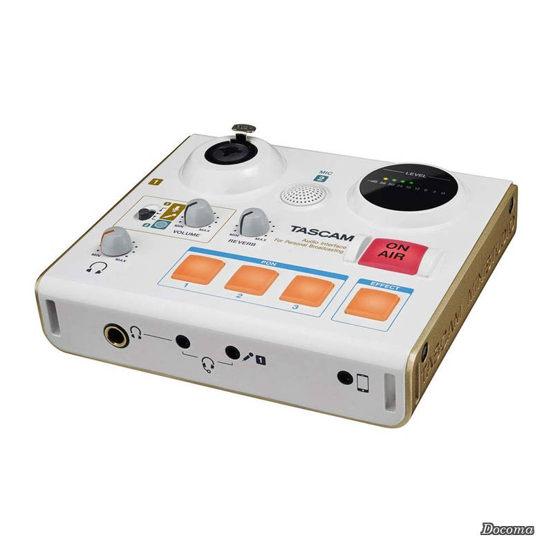 MiNiSTUDIO PERSONAL US-32W ポッドキャスト ボイスエフェクト 効果音再生 Youtube 配信機材 ミキサー ゲーミング ゲーム実況 カラオケ