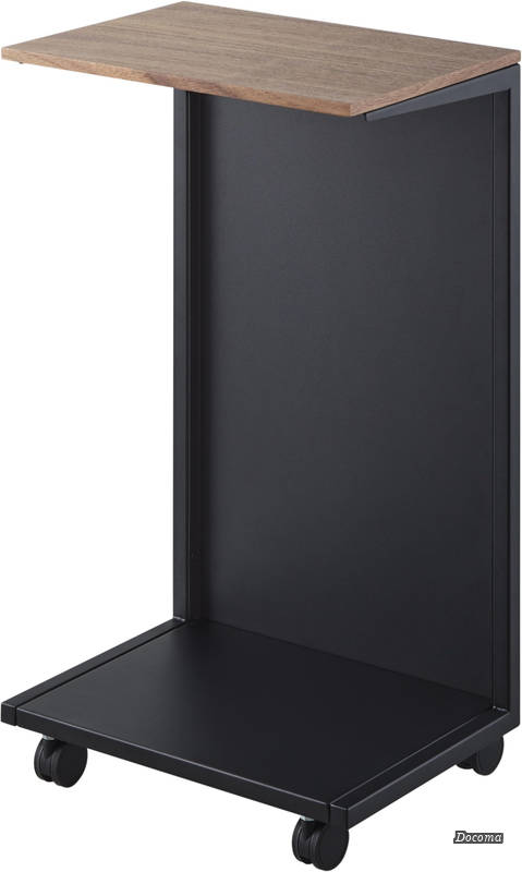 乐天商城 - 【送料無料】キャスター付き 目隠し 布団乾燥機 スタンド ブラック W31×D22×H55cm(キャスター使用時) タワー tower 隠す収納 家電収納 1416