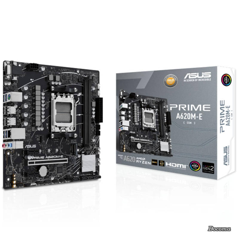 AMD A620 搭載 Socket AM5 対応 micro-ATX マザーボード/PRIME A620M-E-CSM 国内正規代理店品