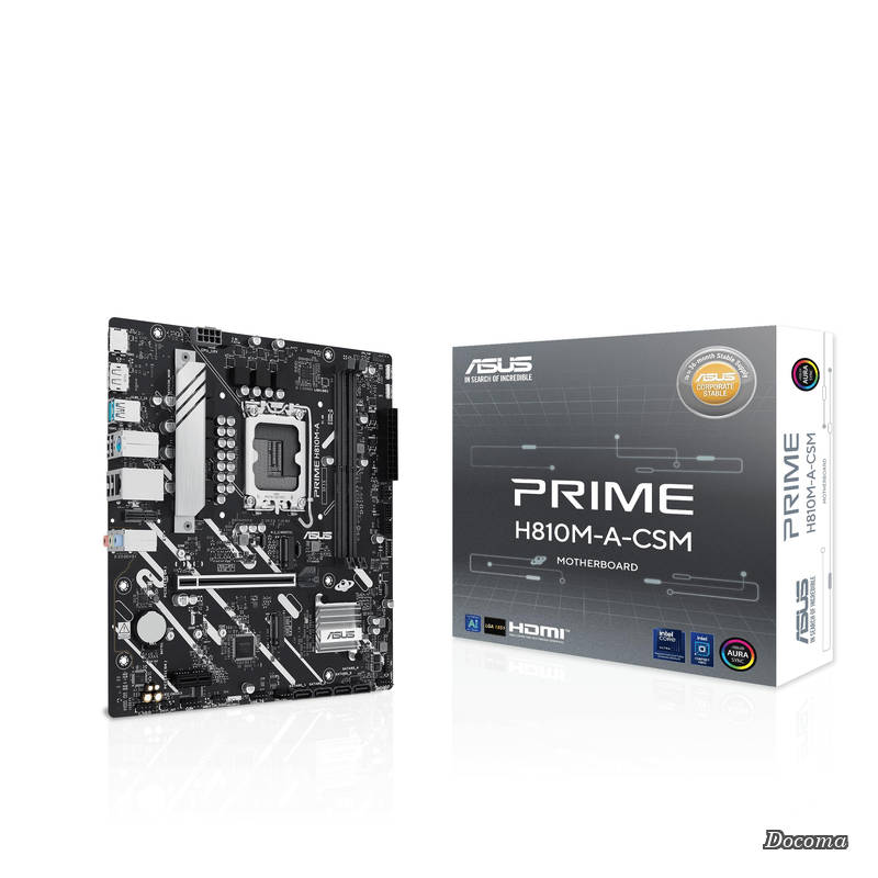 Core Ultra Processors (Series 2) LGA1851 対応 H810M 搭載 micro-ATX マザーボード/PRIME H810M-A-CSM 国内正規代理店品