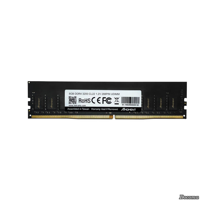 樂天商城 - 【送料無料】DDR4 8GB 3200Mhz UDIMM デスクトップPC用メモリ (CL22/1.2V/288ピン)