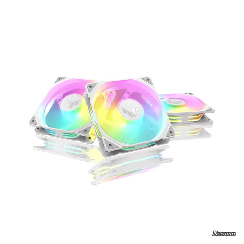乐天商城 - 【送料無料】ケースファン 120mm 3個パック Aura Sync 逆回転 TUF Gaming TR120 ARGB Fan Reverse White 3IN1 白 国内正規代理店品