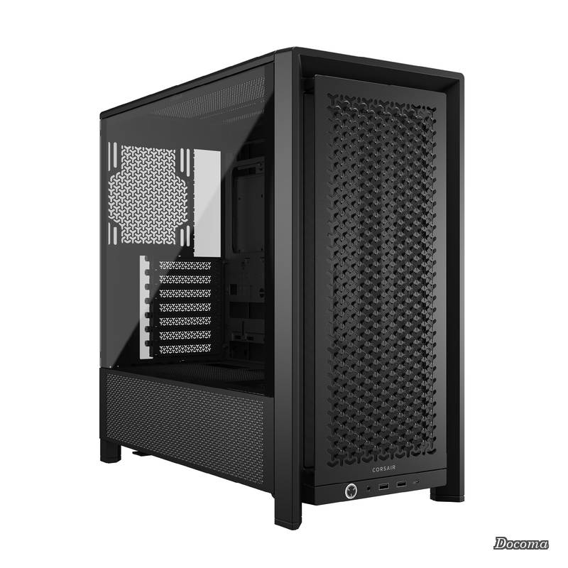 樂天商城 - 【送料無料】FRAME 4000D モジュール式ハイエアフローミッドタワー PC ケース、ブラック 複数の 360 mm ラジエーターを搭載可能 ? ASUS BTF、MSI Project Zero、Gigabyte Project Stealth に対応 CC-9011290-WW