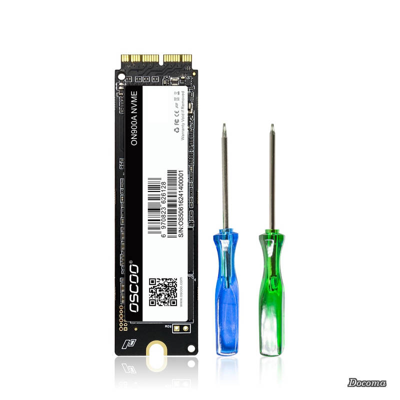 【送料無料】NVMe SSD MacBook専用 ? 最大読取速度1900MB/s、PCIe Gen3.0x4 M.2 内蔵型SSD、MacBook Air（2013?2017）、MacBook Pro（2013?2016）、Mac mini（2014）、iMac（2012?2018）、Mac Pro（2013）対応 ? ON900A