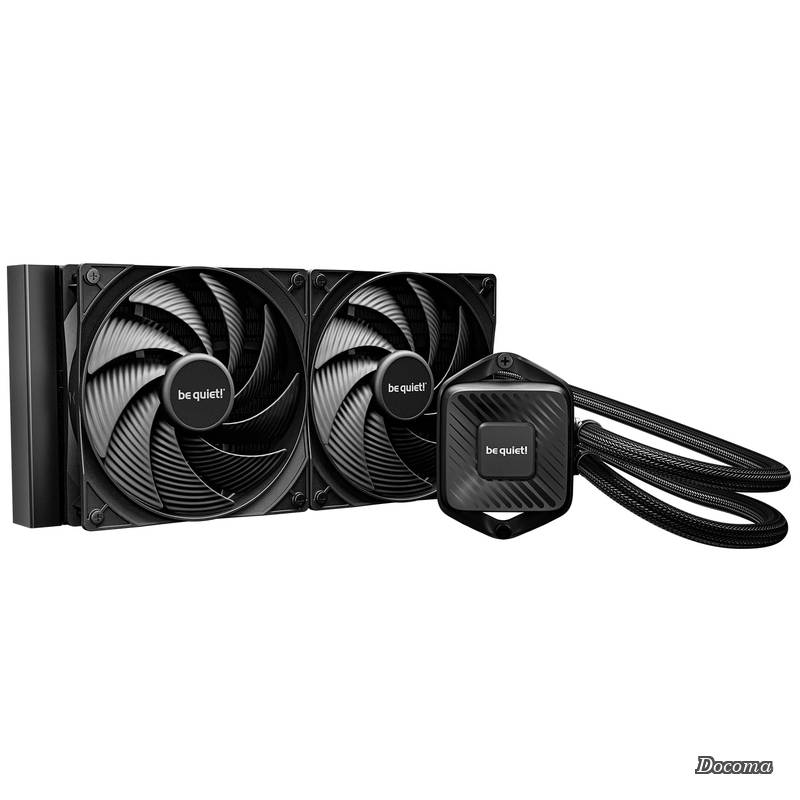 quiet! CPUクーラー PURE LOOP 3 280mm オールインワン ブラック Intel 1851 / 1700 / 1200 / 1150 / 1151 / 1155 AMD AM4 / AM5 国内正規代理店品 BW028EU BQT-PUR-LOP-3/280