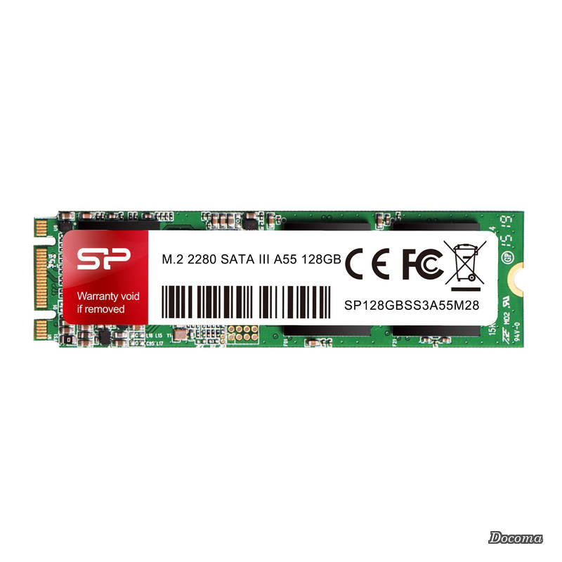 【送料無料】SSD M.2 128GB 2280 SATA III 3D TLC NAND採用 6Gbps 3年保証