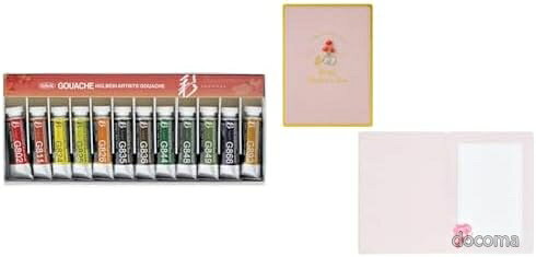 商品の特徴・12色セット・5号（15ml)・本体サイズ：約幅9.1×奥行0.8×高さ12.6cm。主な材料・原料：紙、その他・淡いピンクの封筒付き。郵送の際は切手をお貼りください。詳しくは日本郵便株式会社Webサイトでご確認ください。・(C) 2025 SANRIO CO., LTD. 著作 株式会社サンリオお客様都合のキャンセルはお控えください。また他モールにて併売を行っており、Amazon 社のFBA マルチチャネルサービスを一部活用しております。梱包にAmazon ロゴの記載やAmazonの配達員が商品をお届け、また置き配になる可能性がございますので予めご了承ください。