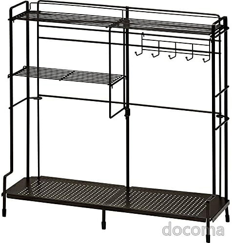 商品の特徴・生産国:中国・サイズ:約52×15.5×50cm・本体:鉄(粉体塗装)、ゴム足:塩化ビニル樹脂・仕上げタイプ:パウダーコーティング・質量:2120gお客様都合のキャンセルはお控えください。また他モールにて併売を行っており、Amazon 社のFBA マルチチャネルサービスを一部活用しております。梱包にAmazon ロゴの記載やAmazonの配達員が商品をお届け、また置き配になる可能性がございますので予めご了承ください。