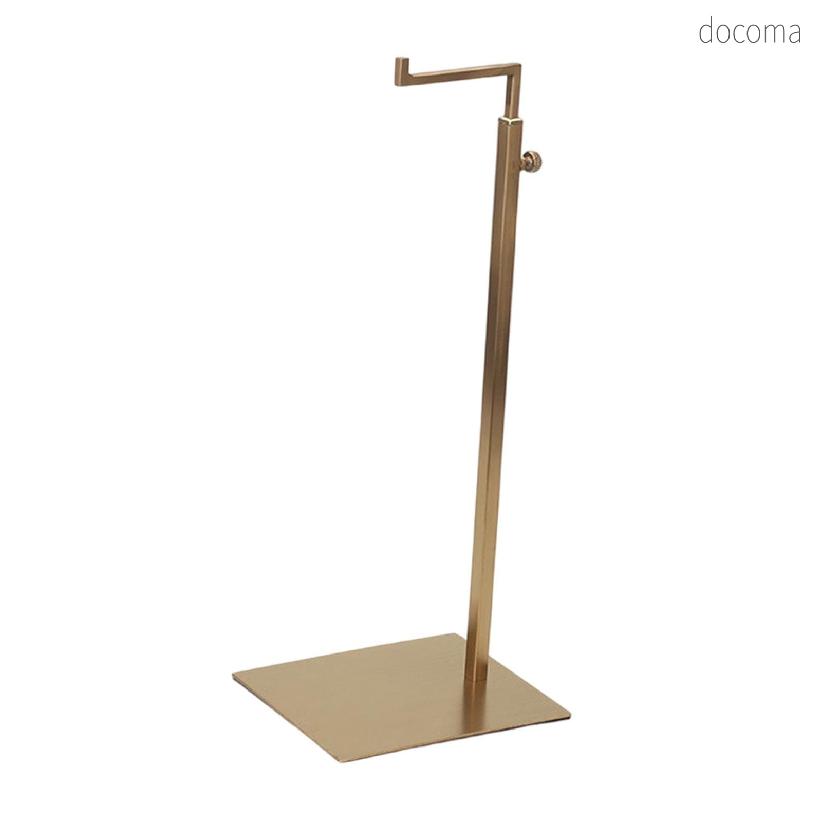 [Free Shipping] Handbag Display Rack Bag Wallet Stand Stable Tabletop for Bag Store Gold Drawing