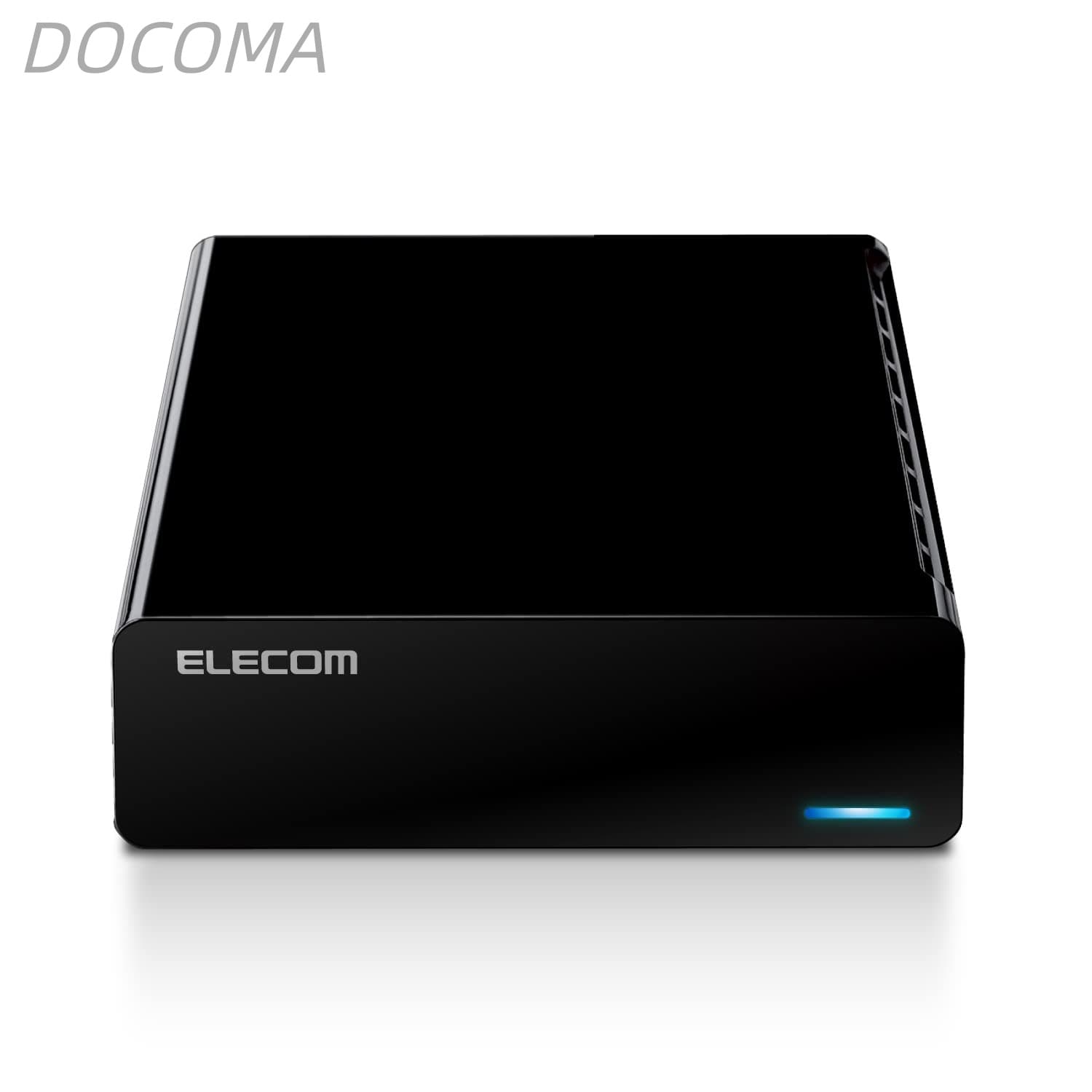 【送料無料】外付けハードディスク HDD 2TB テレビ録画 PC ファンレス設計 静音 縦置き/横置き ブラック ELD-STV020UBK