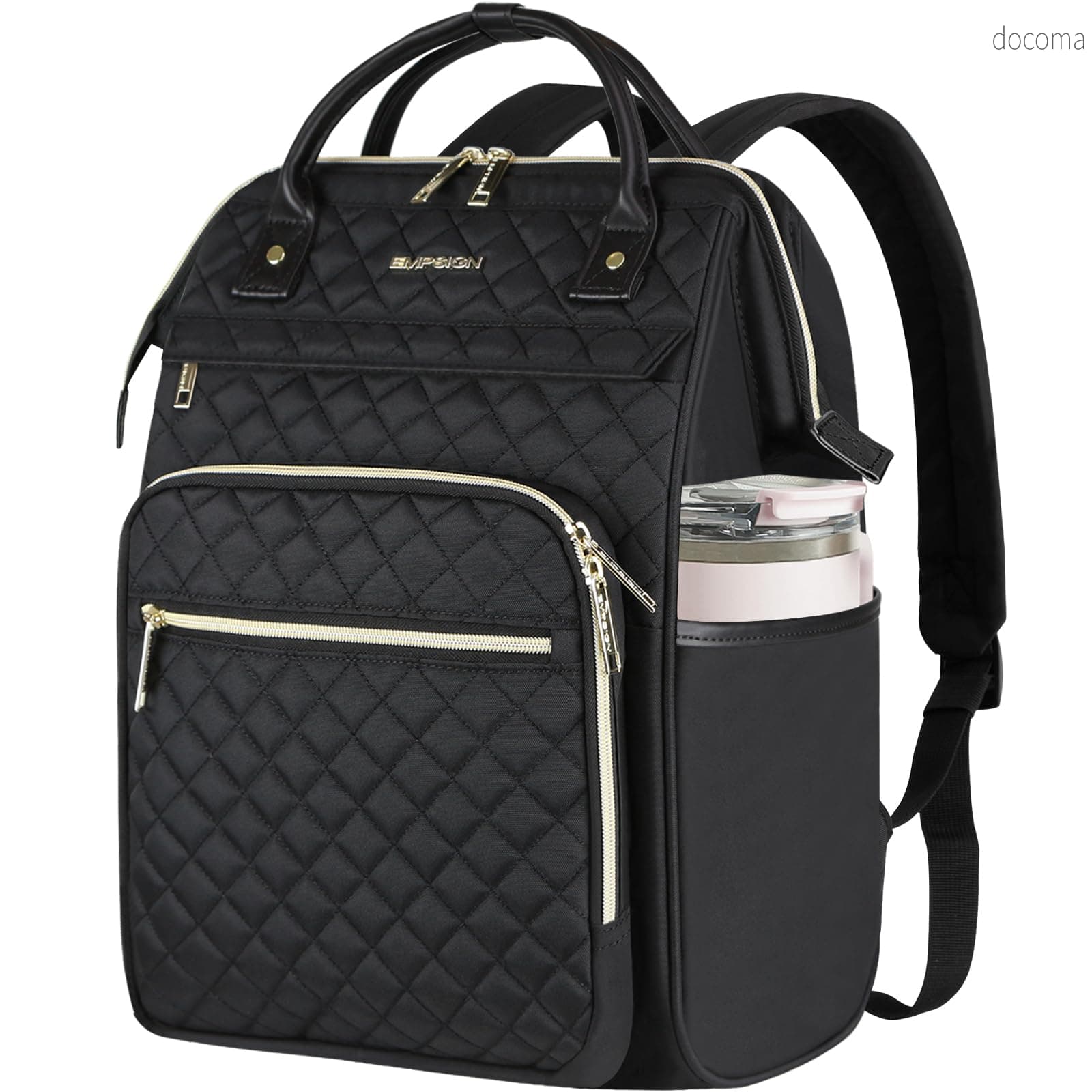 【送料無料】17 Inch Laptop Backpack for Women Men Work Laptop Bag Large Capacity Waterproof Purse Backpacks Teacher Nurse Travel Bags Casual Daypacks for School College Business Black