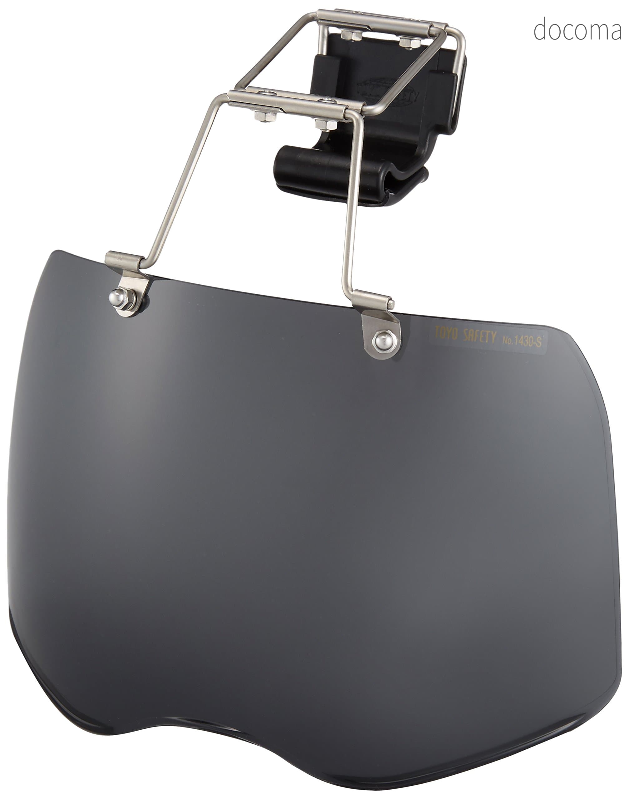 Rakuten - 【送料無料】ヘルメット取付用シールド 防じん用・紫外線遮光用 No.1430-S