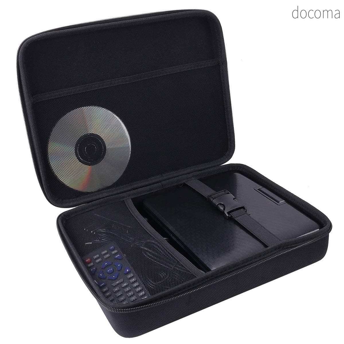 【送料無料】ポータブルDVDプレーヤー 7.5型 完全対応 専用保護収納ケース