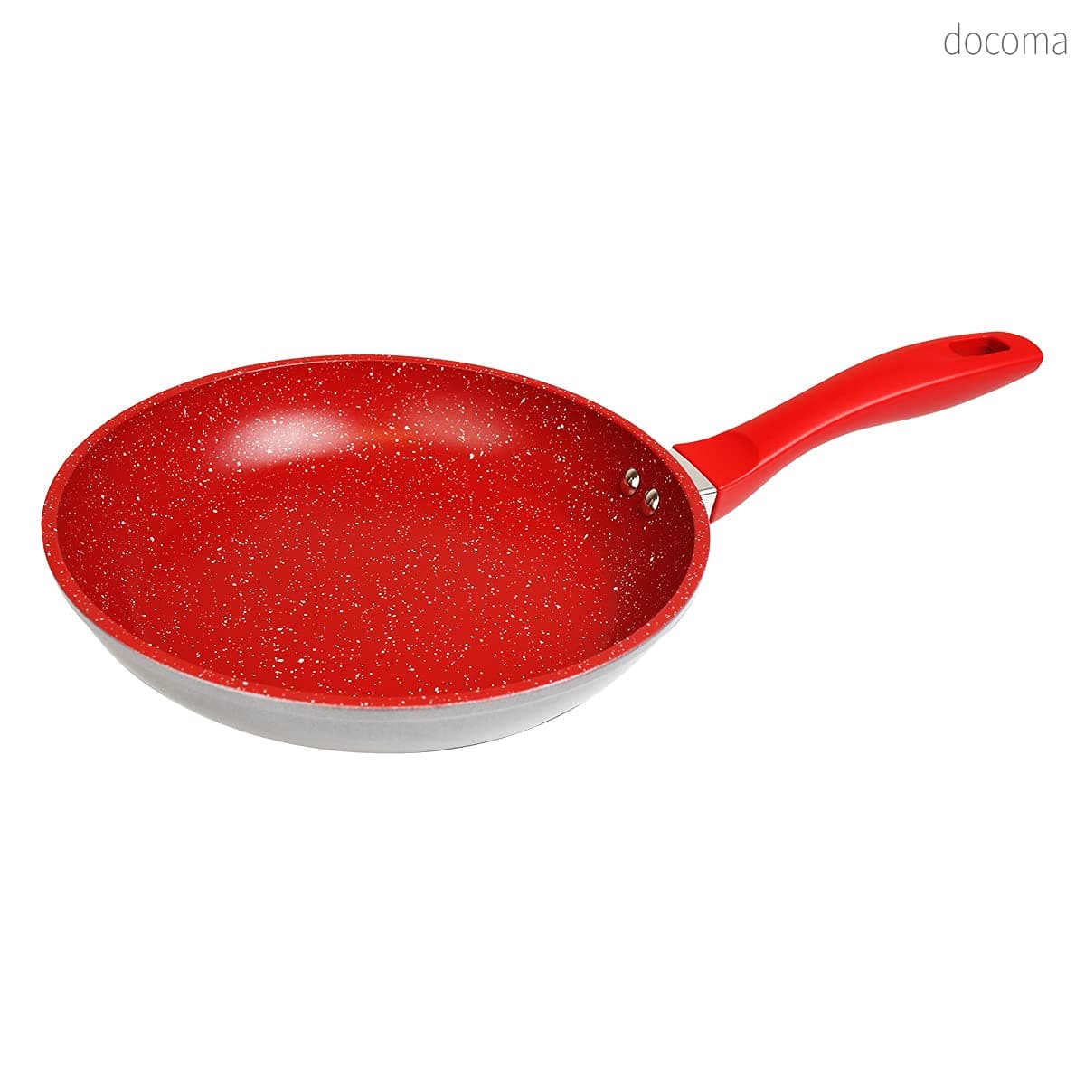 Rakuten - 【送料無料】フレーバーストーン 24cm フライパン ソテーパン 単品(レッド)焦げ付きにくい