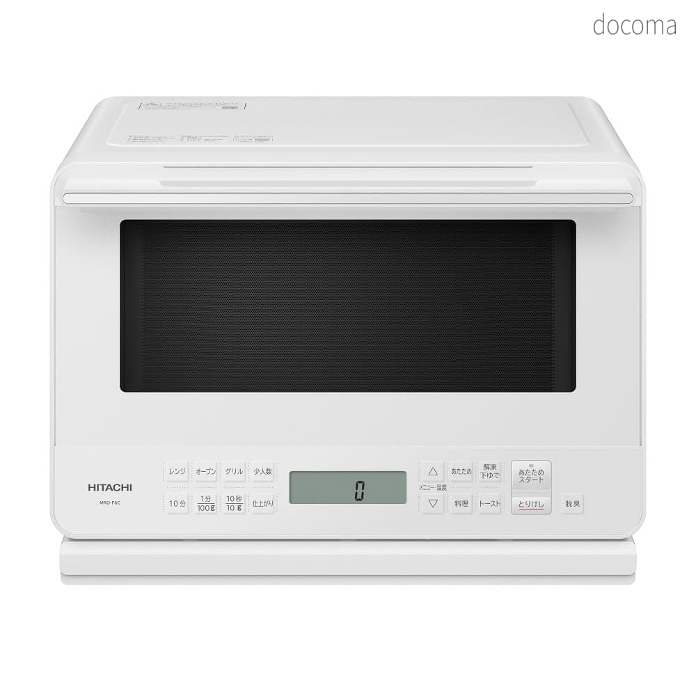 乐天商城 - 【送料無料】オーブンレンジ 27L MRO-F6C W ホワイト 保証1年 お手入れ簡単 250℃1段式オーブンヘルシーシェフ