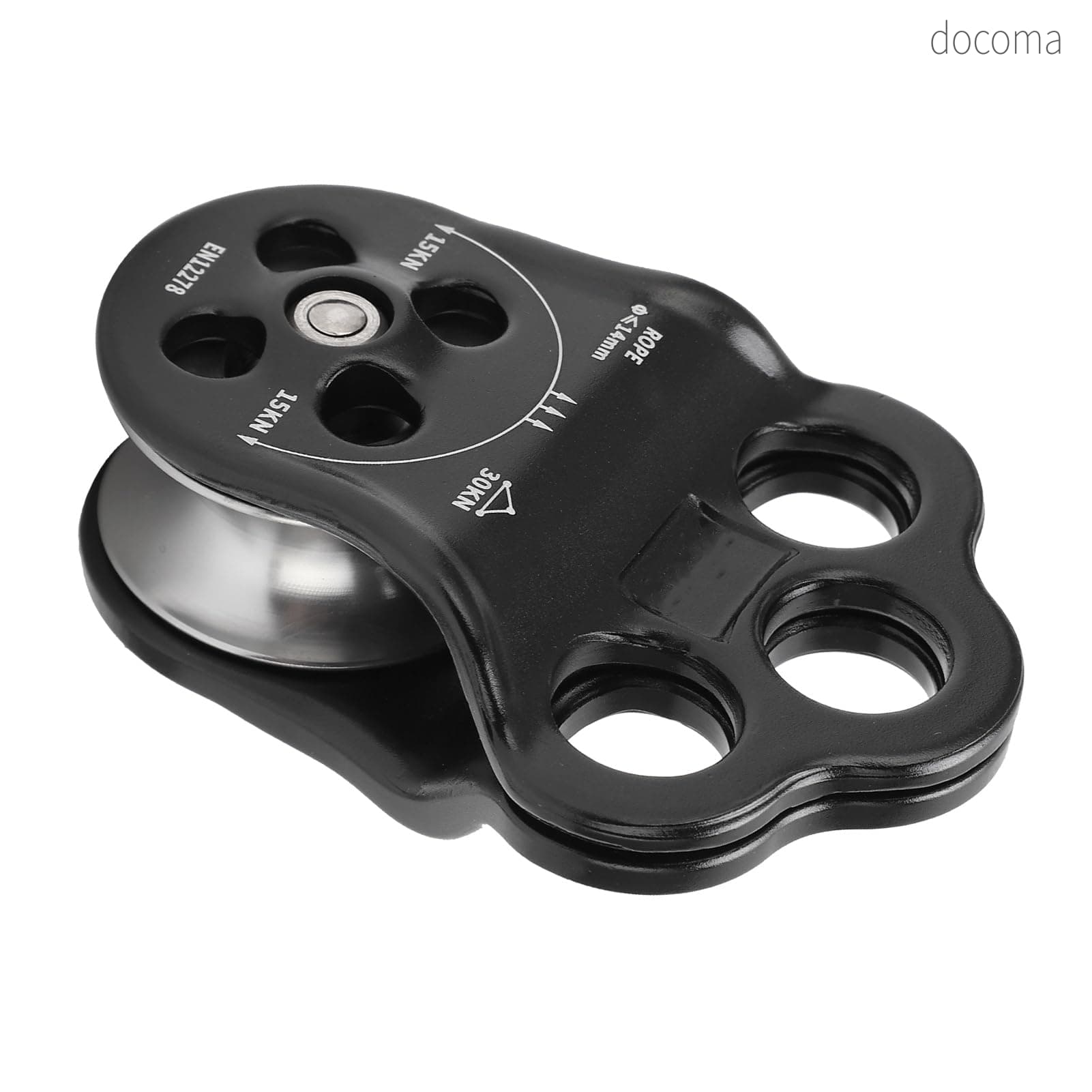 樂天商城 - 【送料無料】レスキュー装置 プーリー 30KN ヘビーデューティ ダブルベアリング クライミング ハンギング グレー 軽量 耐久力強化 懸垂登山 投げ縄 トラバース 赤紫 継続訓練場面:取り出し作業 登山適応