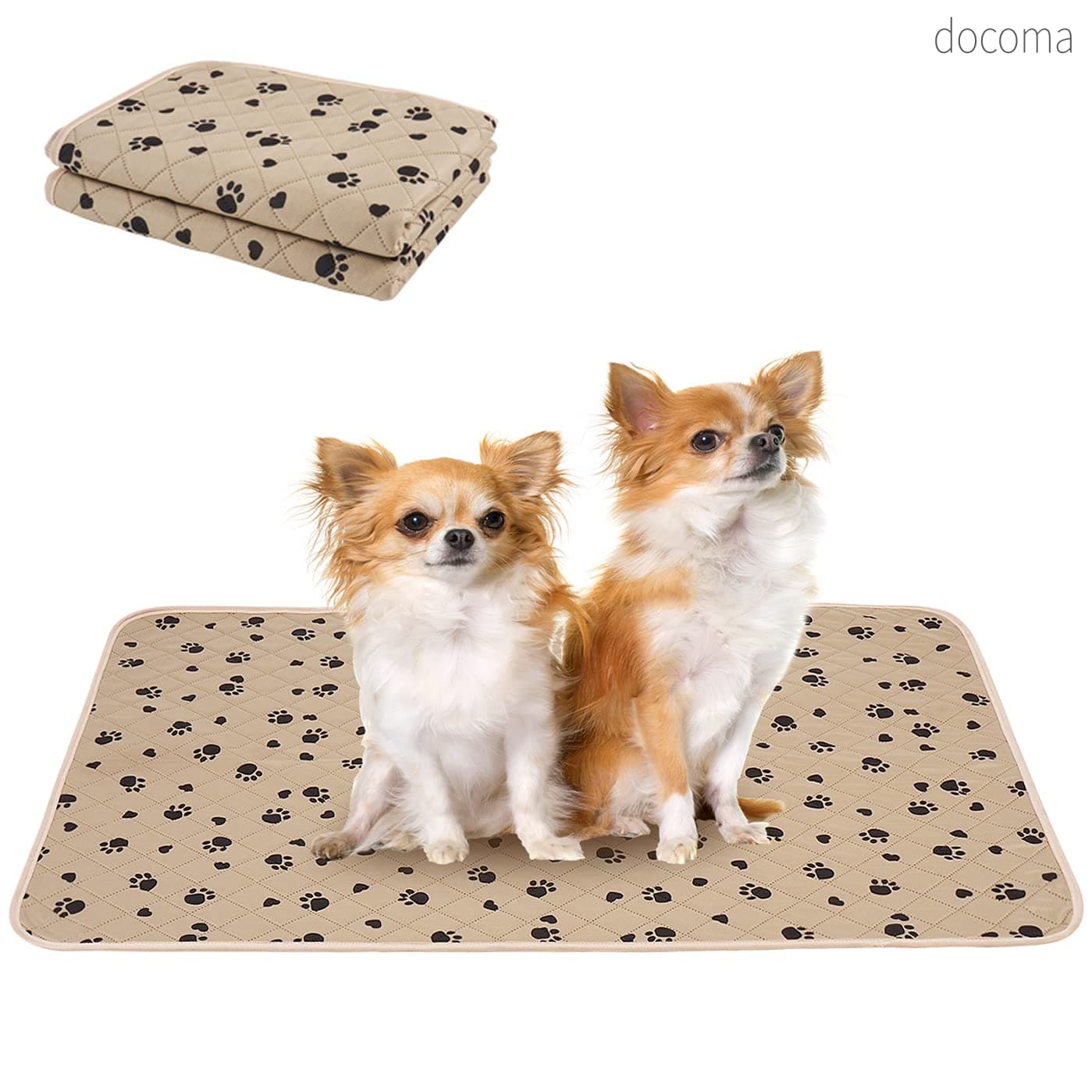 おしっこマット 犬 猫洗える ペットマット ペット シート トイレ下敷きマット Qhoculi 防水 速乾 消臭 滑り止め 4層構造 超吸収 犬 トイレマット ペット用 おしっこマット 洗濯機で丸洗い 繰り返し使用可能 介護 小型 中型 犬・猫 犬 うさぎ用 100x70cm（2枚）