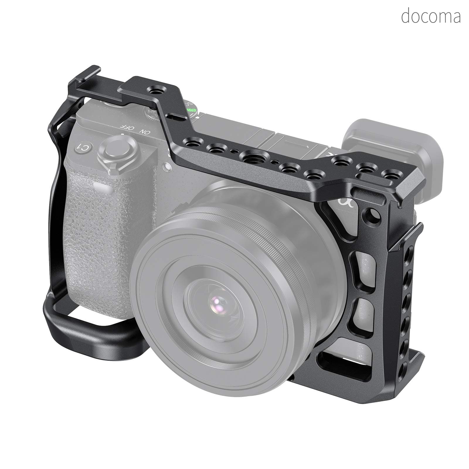 Rakuten - 【送料無料】A6600カメラ専用ケージ 着脱容易 高い安定性 ねじれ防止 複数のインターフェース CCS2493