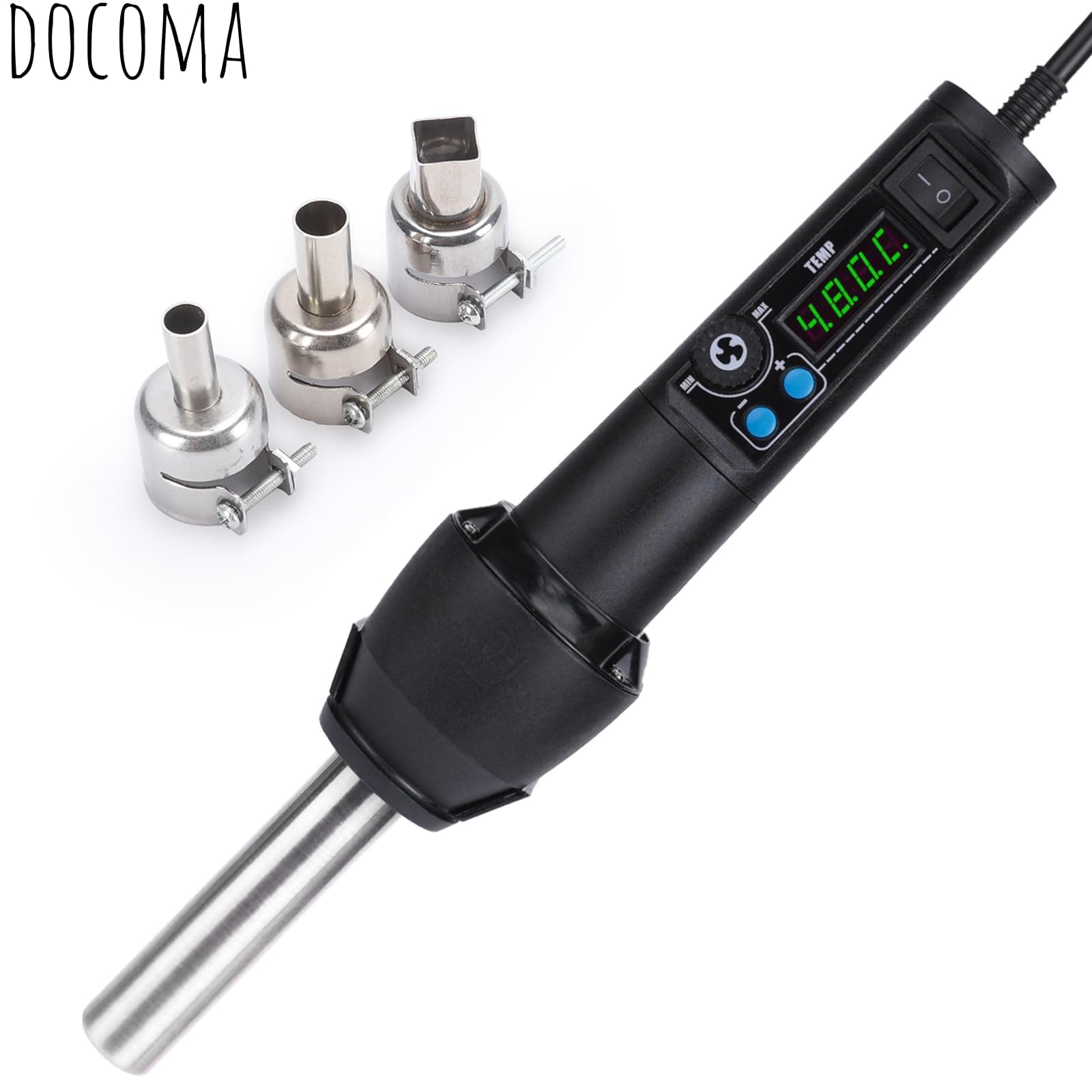 【送料無料】8858-I ヒートガン ホットエアリワークステーション 温度調節可能 100℃~480℃ アジャストモード