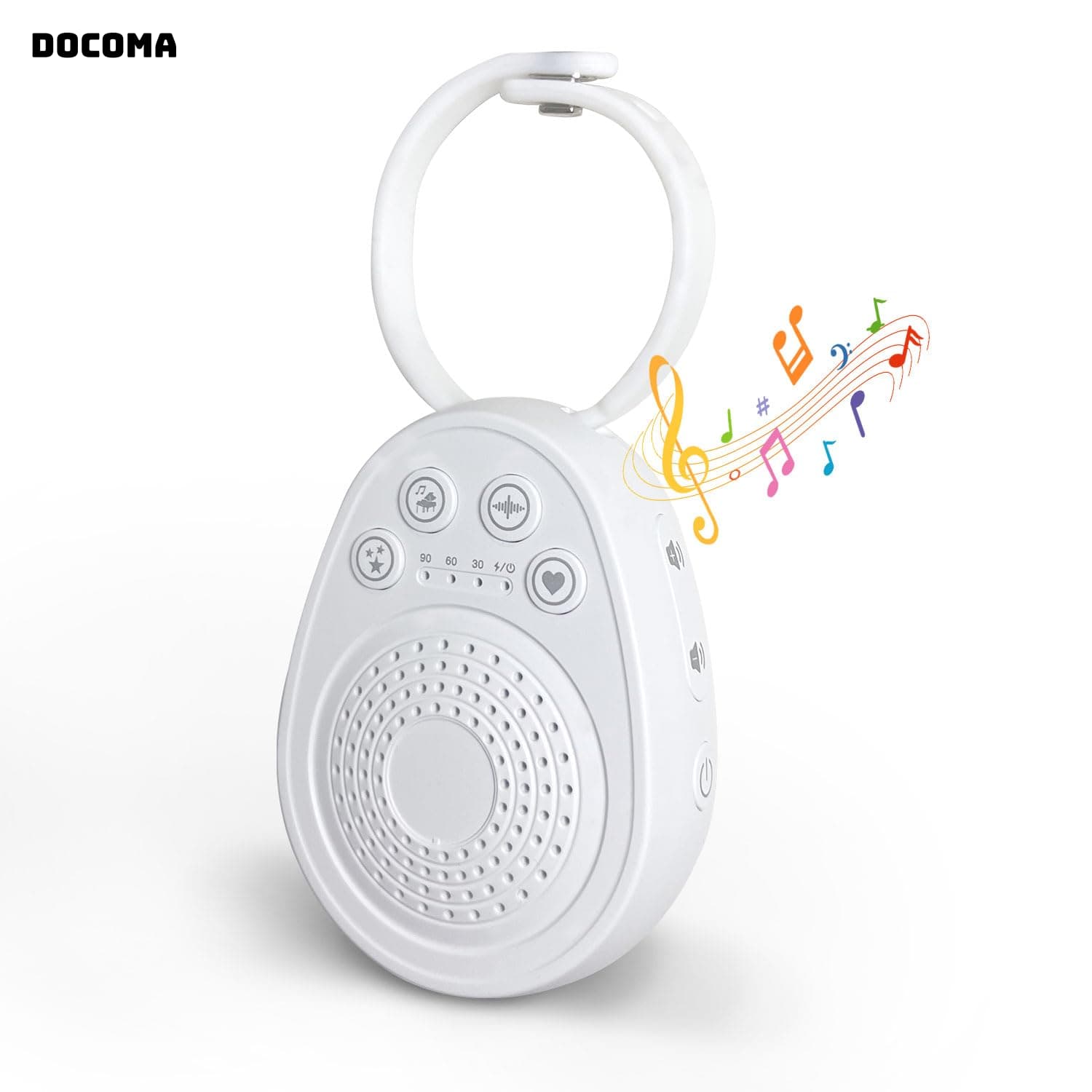 【送料無料】Rainbuvvy 快眠安眠グッズ Type-C充電式20種癒しサウンド 赤ちゃん 泣き止め 寝かしつけ 不眠騒音対策 24時間連続再生 スマホ テレビ離れ 集中力アップ 胎内音 出産祝い プレゼント 瞑想 ヨガ 作業 仕事 睡眠 音楽 BGM ホワイトノイズマシン