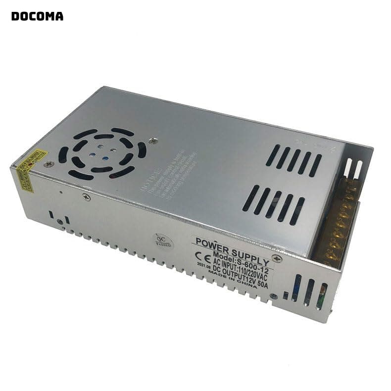 乐天商城 - 【送料無料】直流安定化電源12V/50A/600W 過負荷電圧遮断 大容量電源 安全保護 回路 装置 日本語製品説明書付き(12V 50A)
