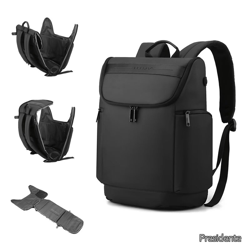樂天商城 - 【送料無料】リュック メンズ ビジネス 大容量 防水 15.6インチ PC 収納 軽量 リュックサック 止水ファスナー A4対応 2way 多機能 盗難防止 背面ポケット バックパック 黒 通学 通勤 機内持ち込み 旅行 出張 仕事