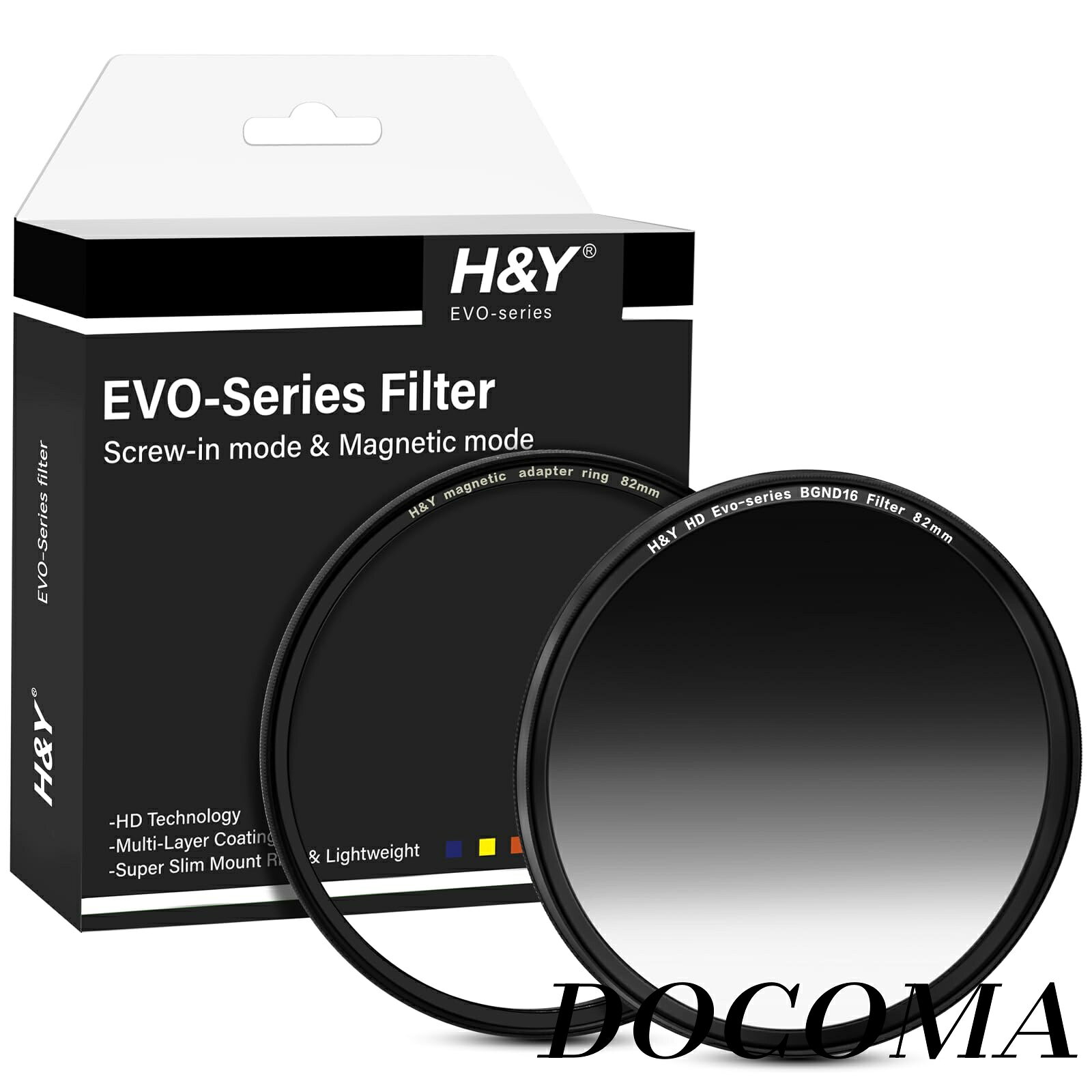 �ڤޤȤ��㤤�Ǻ���500��OFF�����ݥ�!�ۡ�����̵����ND�ե��륿�� 82mm HD EVO �Х�󥵡�GND16 �ե��륿�����å� ���� �ޥ��ͥåȼ� �ͤ�...