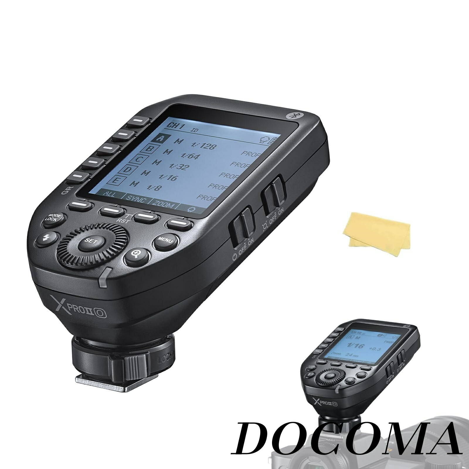 乐天商城 - 【まとめ買いで最大500円OFFクーポン!】【送料無料】XproII-O 送信機 TTL 2.4G ワイヤレスシステム フラッシュトリガー 高速同期 HSS 1/8000s トランスミッタ 16グループ 32チャネル APP対応 操作簡単 Olympus用カメラ対応 適格請求書発行可
