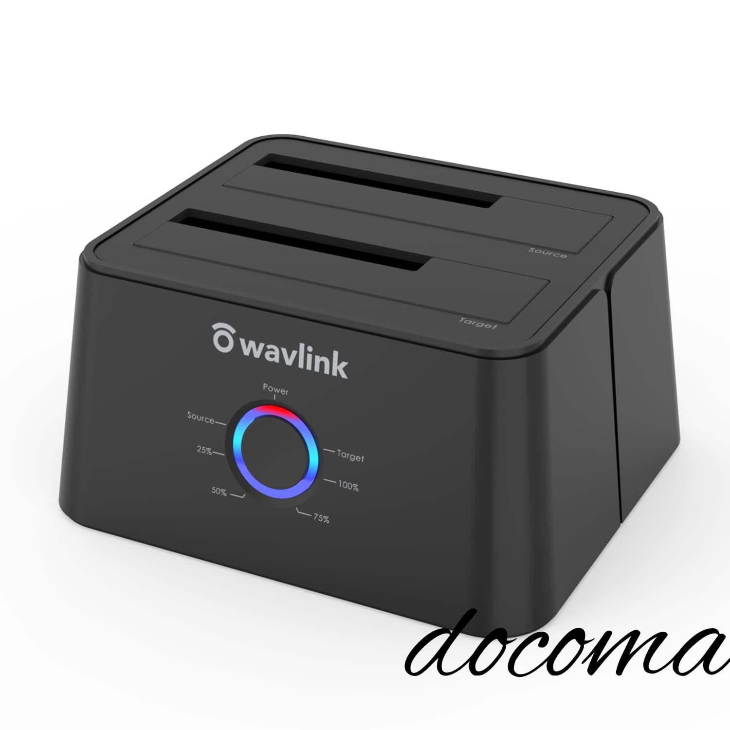Rakuten - 【送料無料】USB 3.0 SATA I/II/III デュアルベイ 外付けハードドライブ ドッキングステーション HDDスタンド 2.5/3.5インチ SSD HDD UASP（6Gbps）付き オフラインクローン デュプリケータと自動スリープ機能対応 [16TB X2] MacbookPro M-Proチップ対応