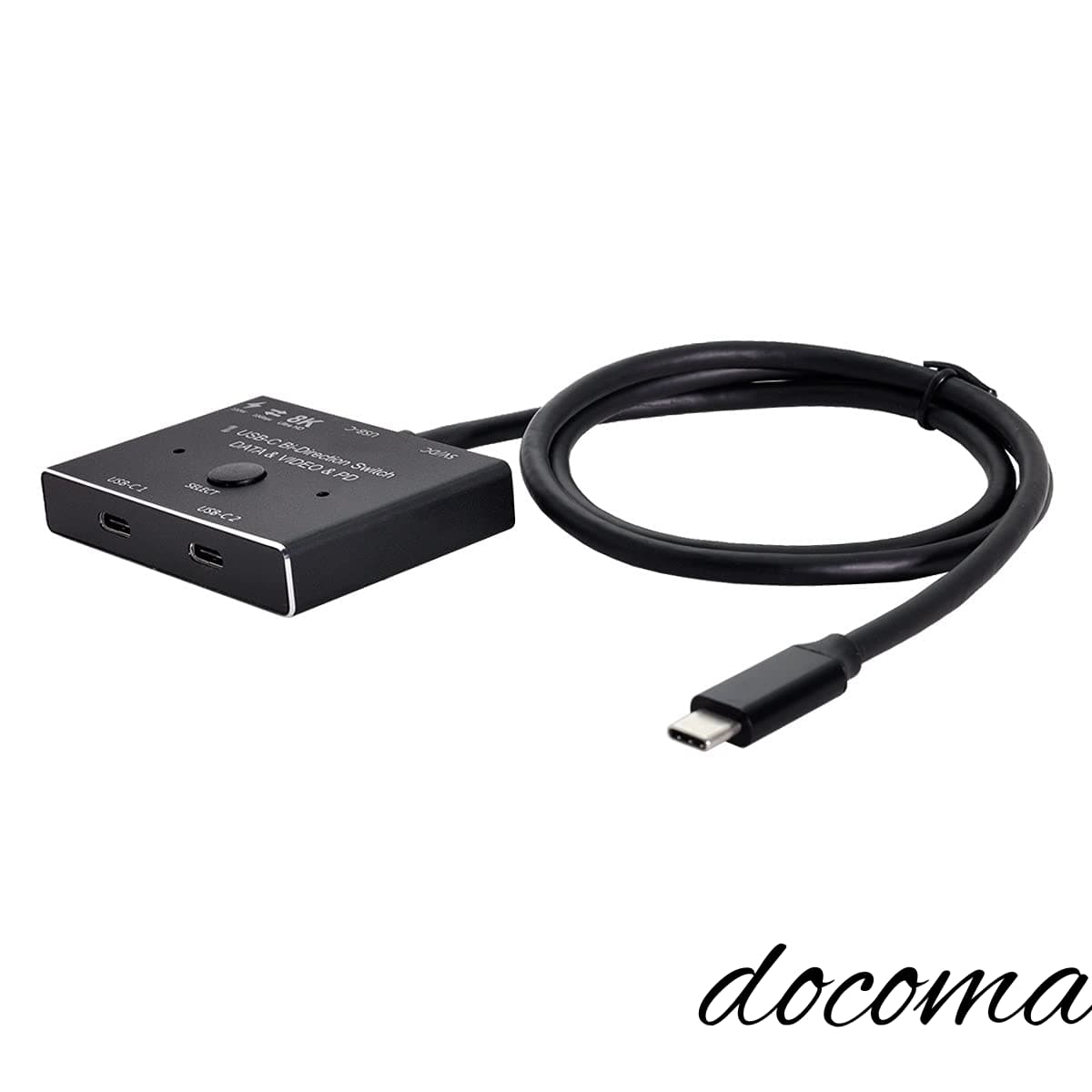 乐天商城 - 【送料無料】USB-Cタイプ-C双方向スイッチMST 1~2ハブサポートビデオデータPD 8K @ 30Hz 100W 10Gbps