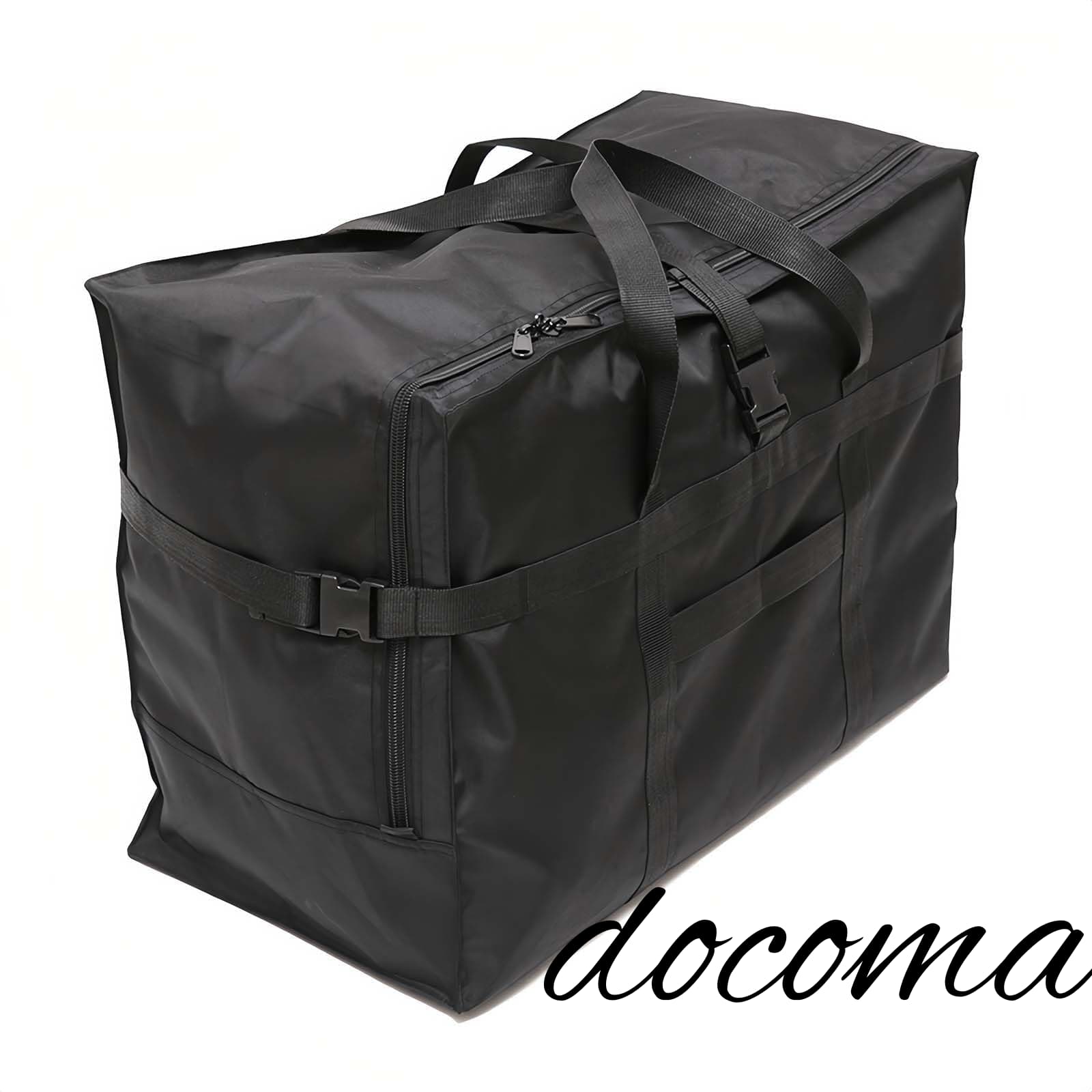 乐天商城 - 【送料無料】トートバッグ 大容量 ボストンバッグ 120L 大型バッグ 防水 折りたたみ可能 旅行 留学 お引越し 収納バッグ