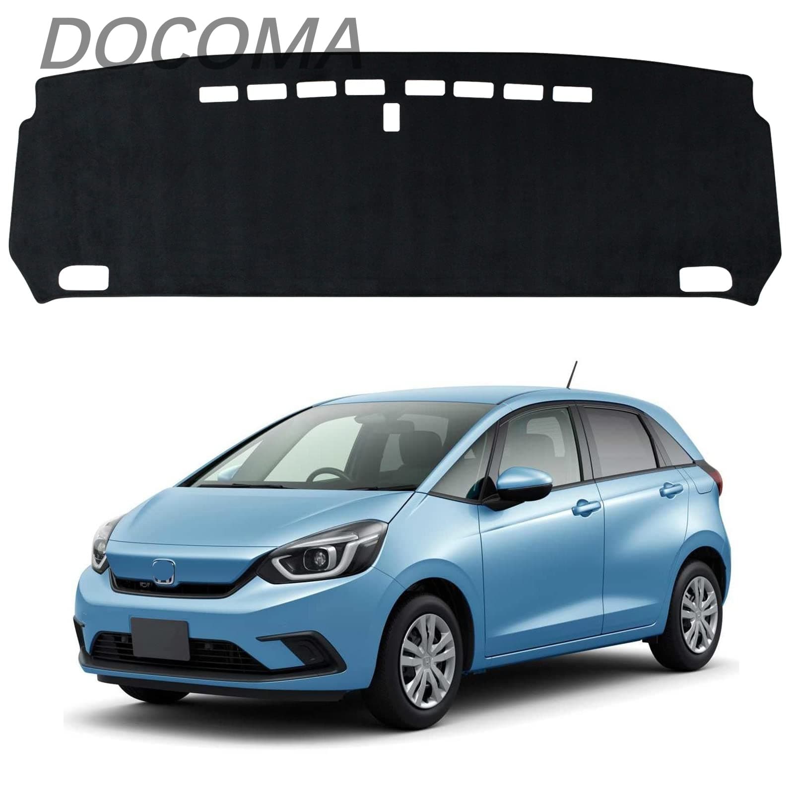乐天商城 - 【送料無料】新型 フィット FIT 4代目 ダッシュボードマット 車種専用設計専用 フィット FIT 4代目 車内 ダッシュボードカバー GR1 GR2 GR3 GR4 GR5 GR6 GR7 GR8 日焼け防止 ダッシュボード 保護マット インテリア アクセサリー 内装パーツ (FIT 4代目 GR ブラック)