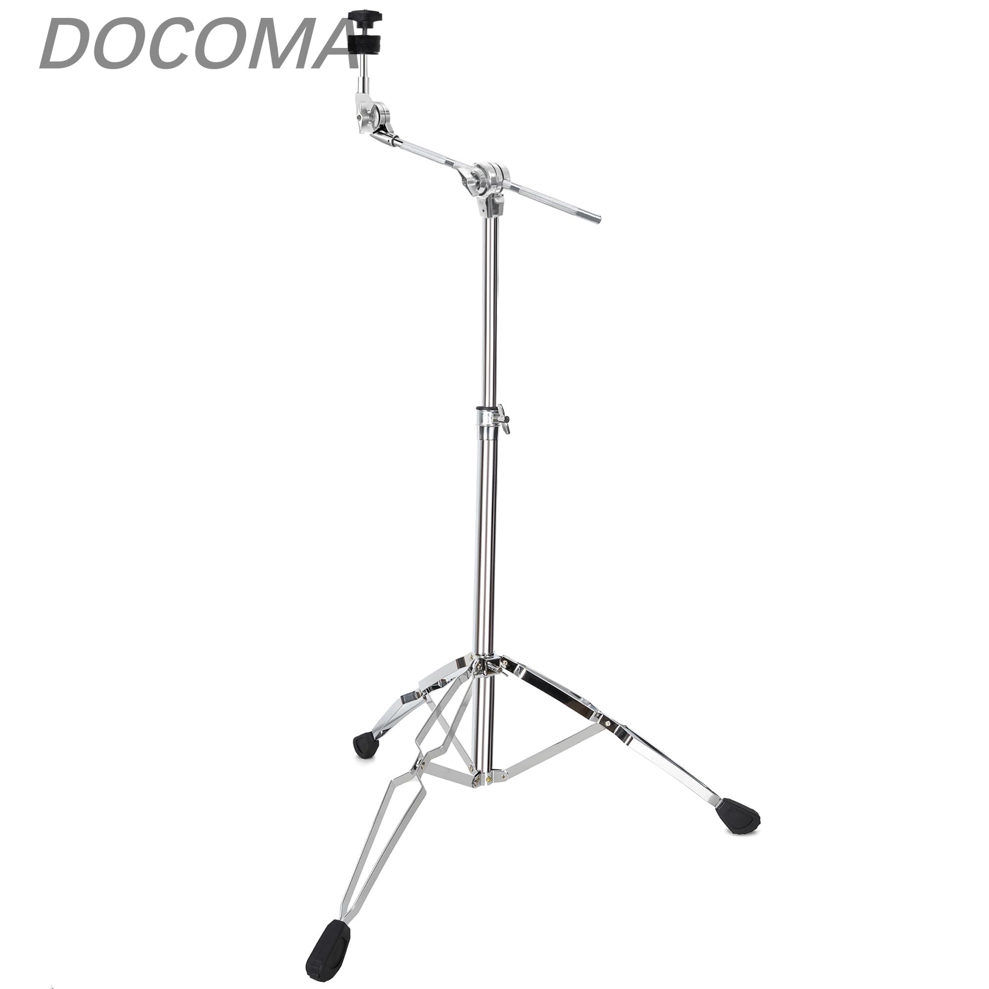 [Free Shipping] Boom Cymbal Stand, Height Adjustable 84-115cm, Chrome Plated Silver, Lightweight Series, Musical Instrument Accessory