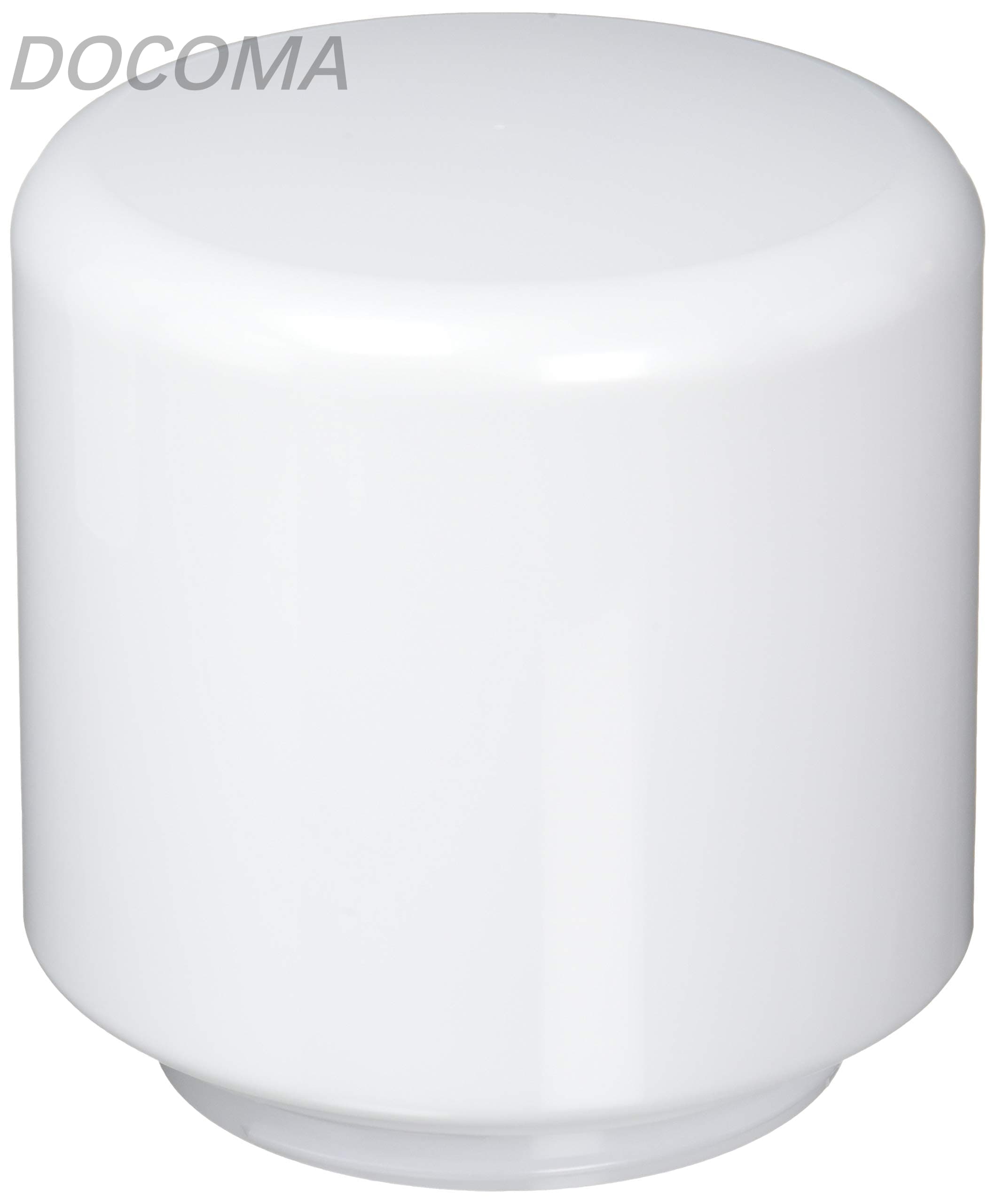 Rakuten - 【送料無料】浴室用照明カバー円筒型外ネジタイプ 乳白色 G-NTX(NTXグローブ)