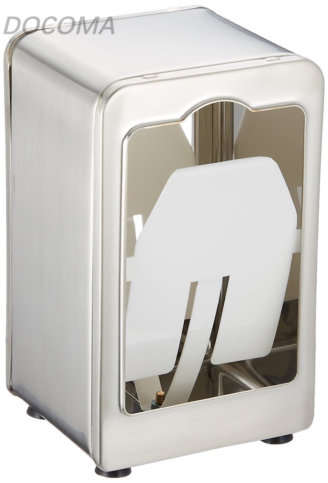 Rakuten - 【送料無料】TKG ナフキン立 (六ッ折) デラックス 幅×奥行×高さ(mm)94×85×155 ステンレス製で錆に強く衛生的 スッキリとしたデザイン プロ用 業務用 PNH06