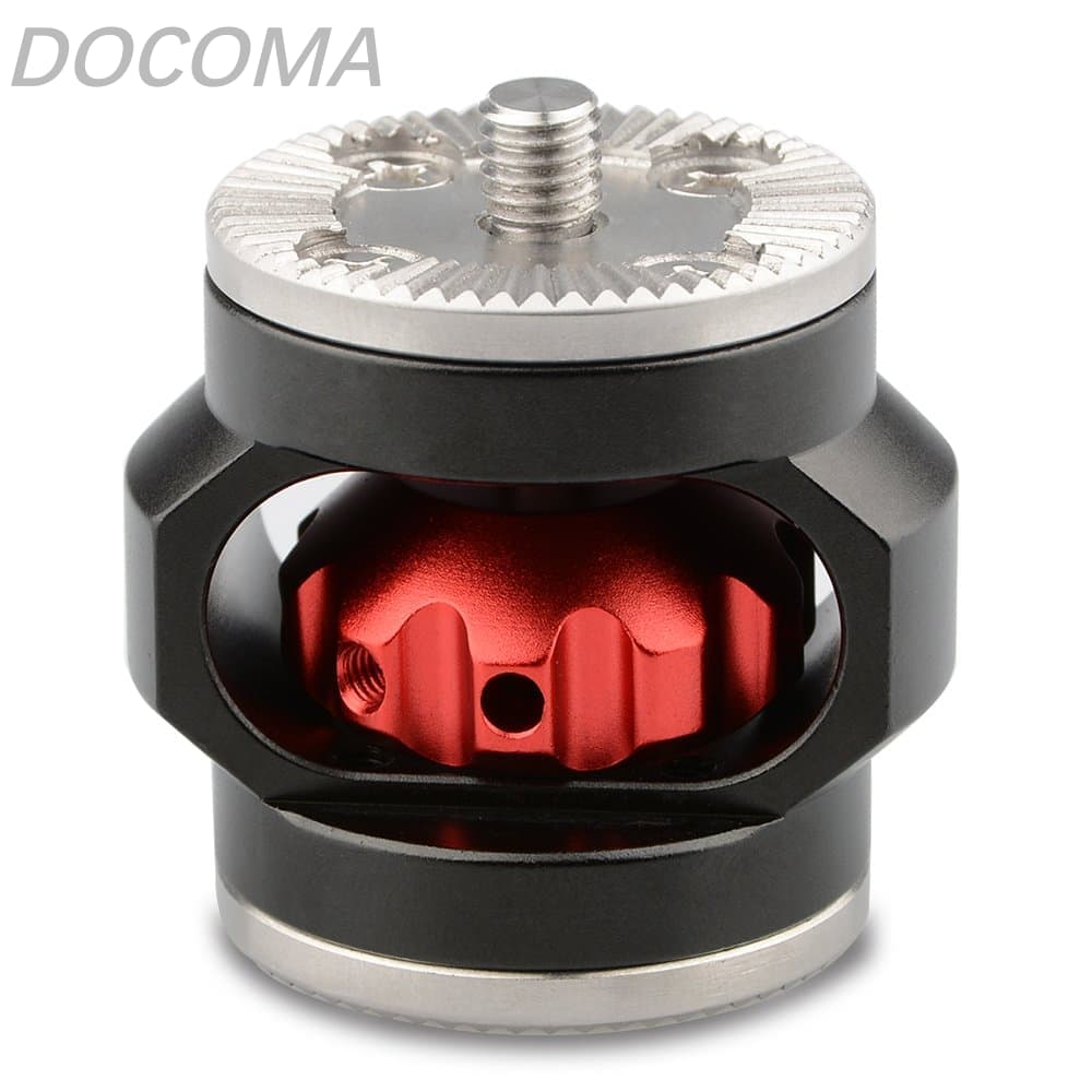 Rakuten - 【送料無料】ロゼット標準アクセサリー 両端延長アダプター M6 31.8mm QRホイールロック 黒＆赤 リグ延長用