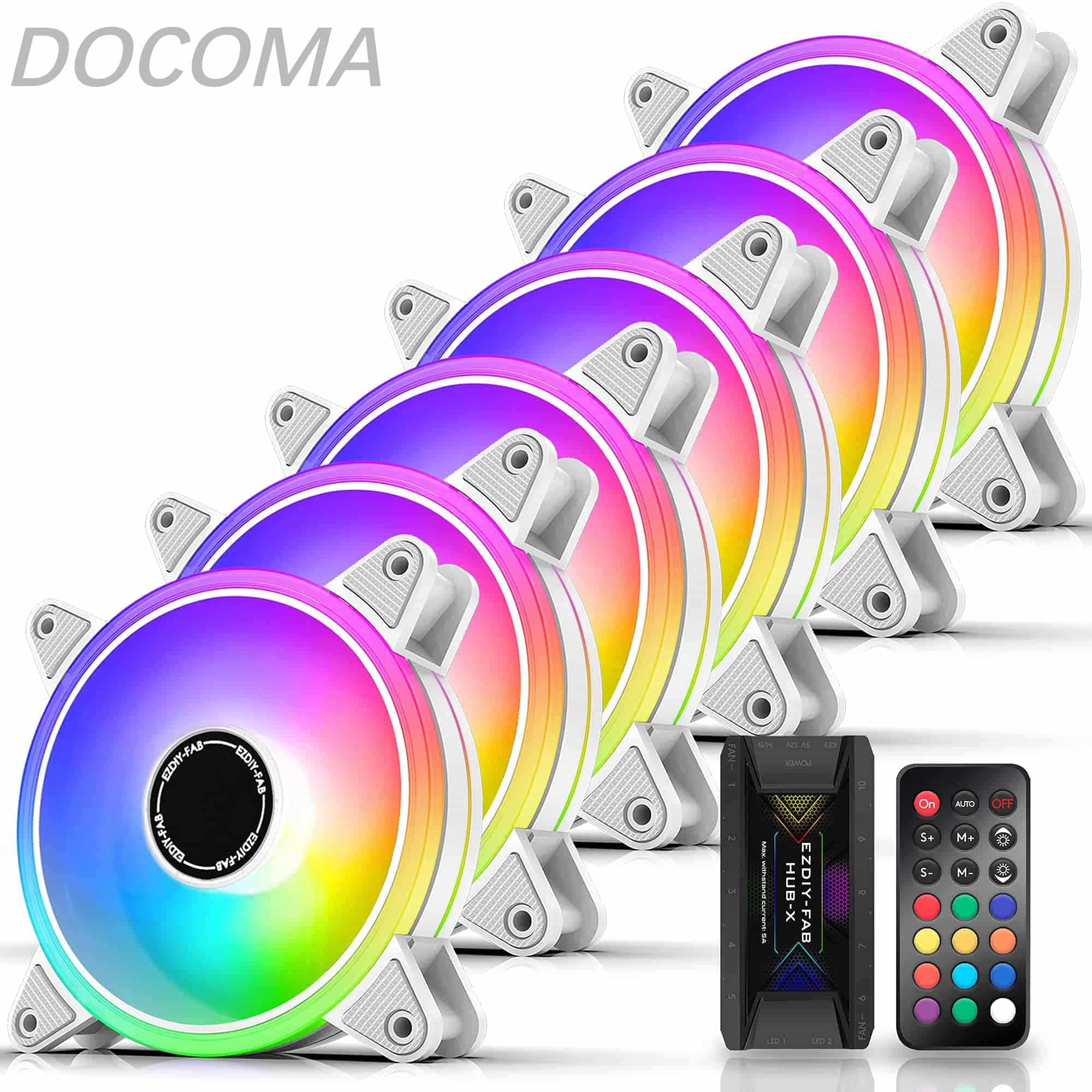 【送料無料】120mm RGB ホワイト PCケ�