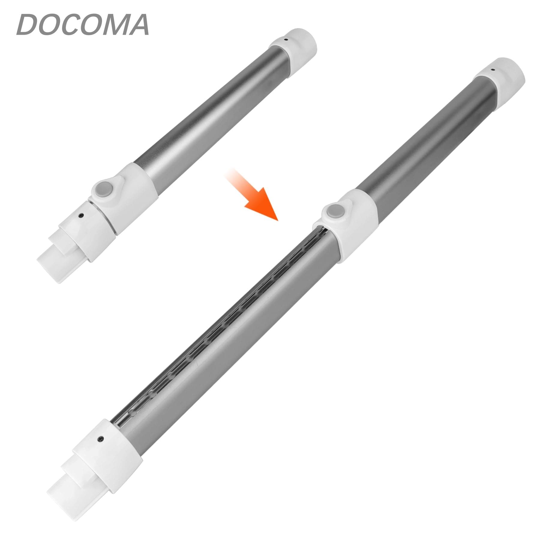 Rakuten - 【送料無料】適応 ダイソンV6 DC62 DC61 DC59 DC58 調整伸縮式延長ロングパイプ 交換パーツアクセサリー 掃除機用交換部品