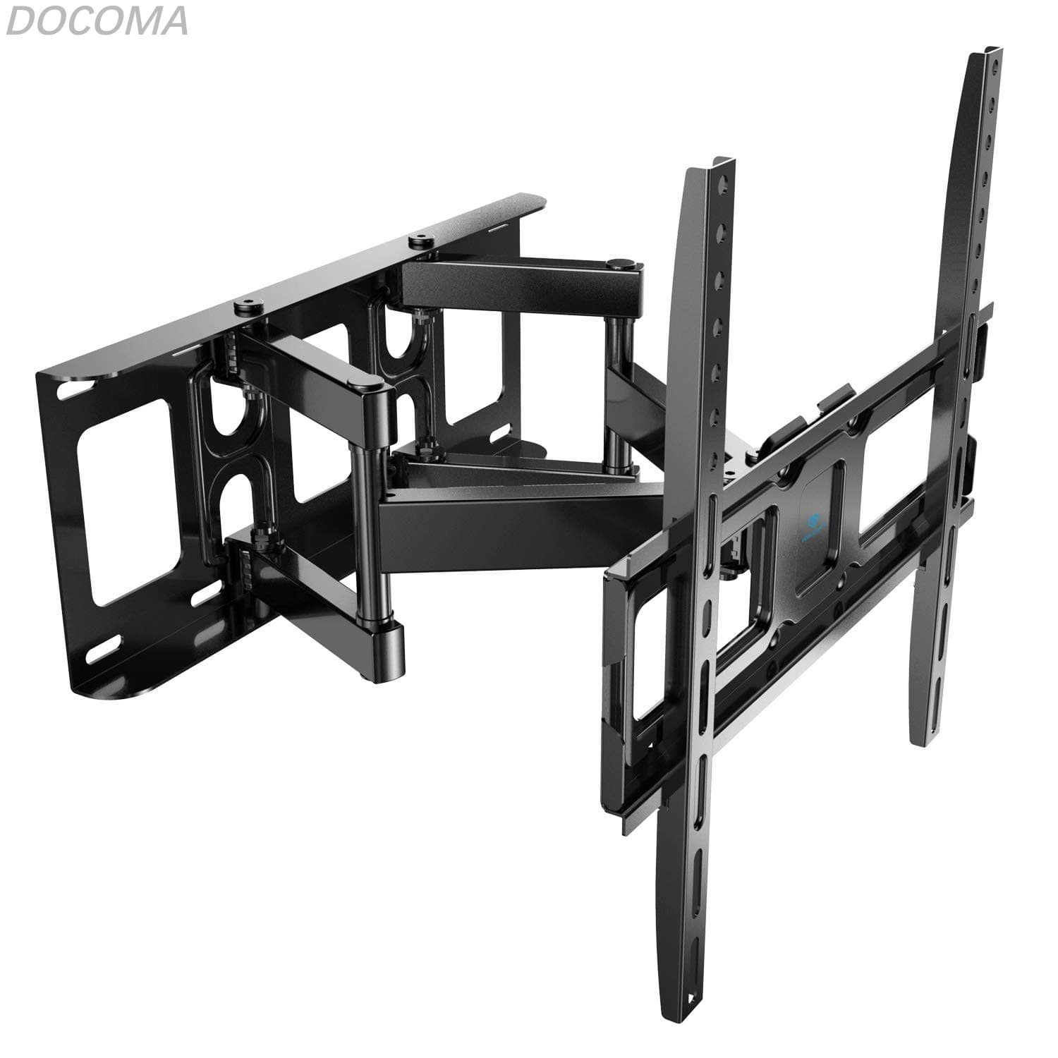 Rakuten - 【送料無料】壁掛けテレビ金具 26〜65インチ対応 フルモーション式 耐荷重45kg tv壁掛け金具 テレビアーム ウォールマウント かべかけ金具 前後＆左右&上下多角度調節 VESA400x400mm