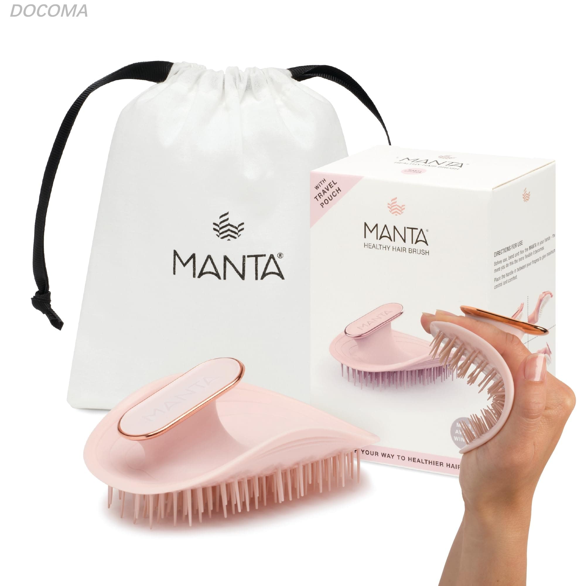 Rakuten - 【送料無料】ヘアブラシ オリジナル ピンク ブラシ レディース メンズ