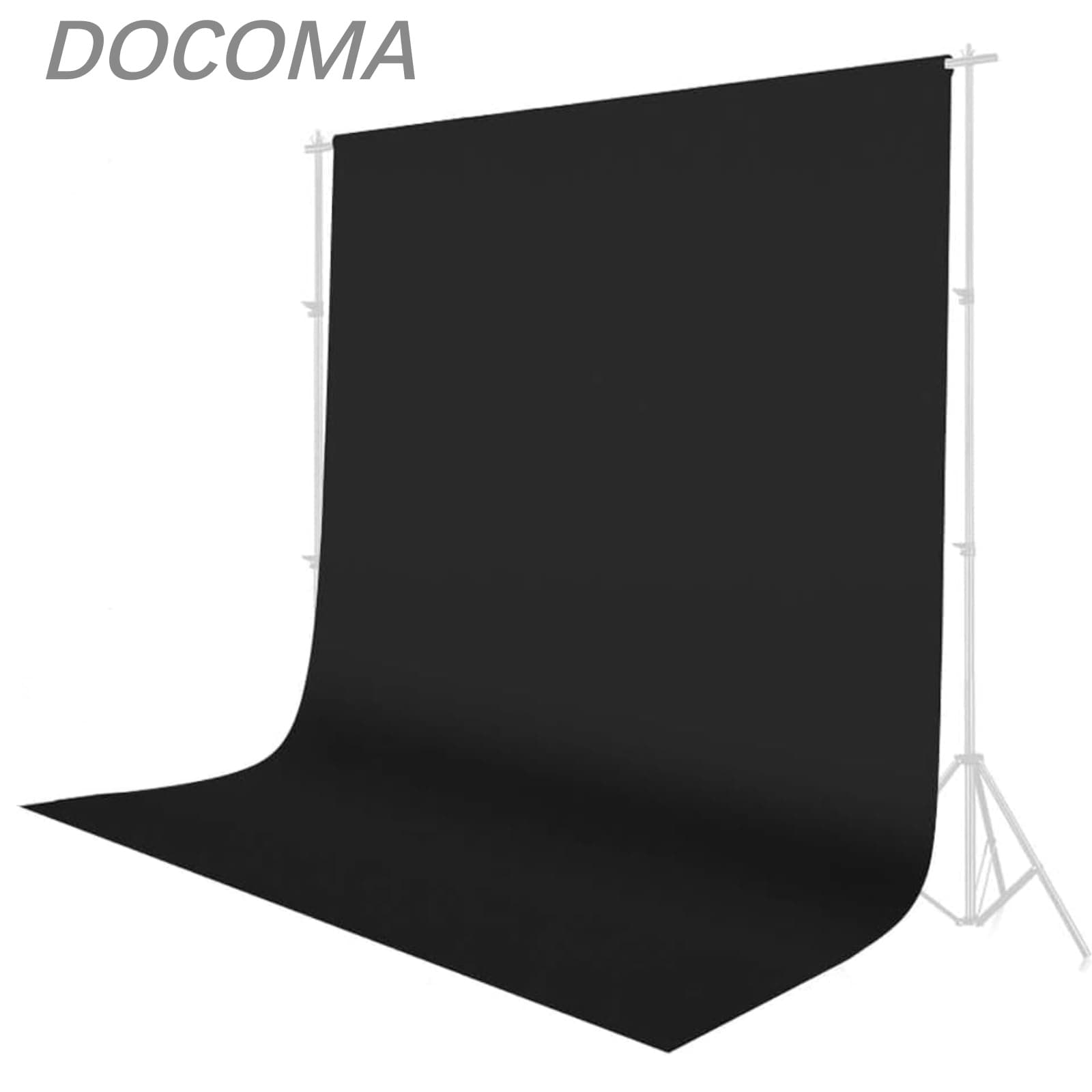 樂天商城 - 【送料無料】背景布 黒 布 撮影 200x300cm 撮影背景シート 黒布 撮影 背景 黒い布 暗幕 遮光 黒幕 布 生地 背景スタンド ポール対応 黒背景 折りたたみ 無地 厚地 写真/ビデオ/テレビに対応 サイズ 2m*3m 低温アイロンでシワを取れる