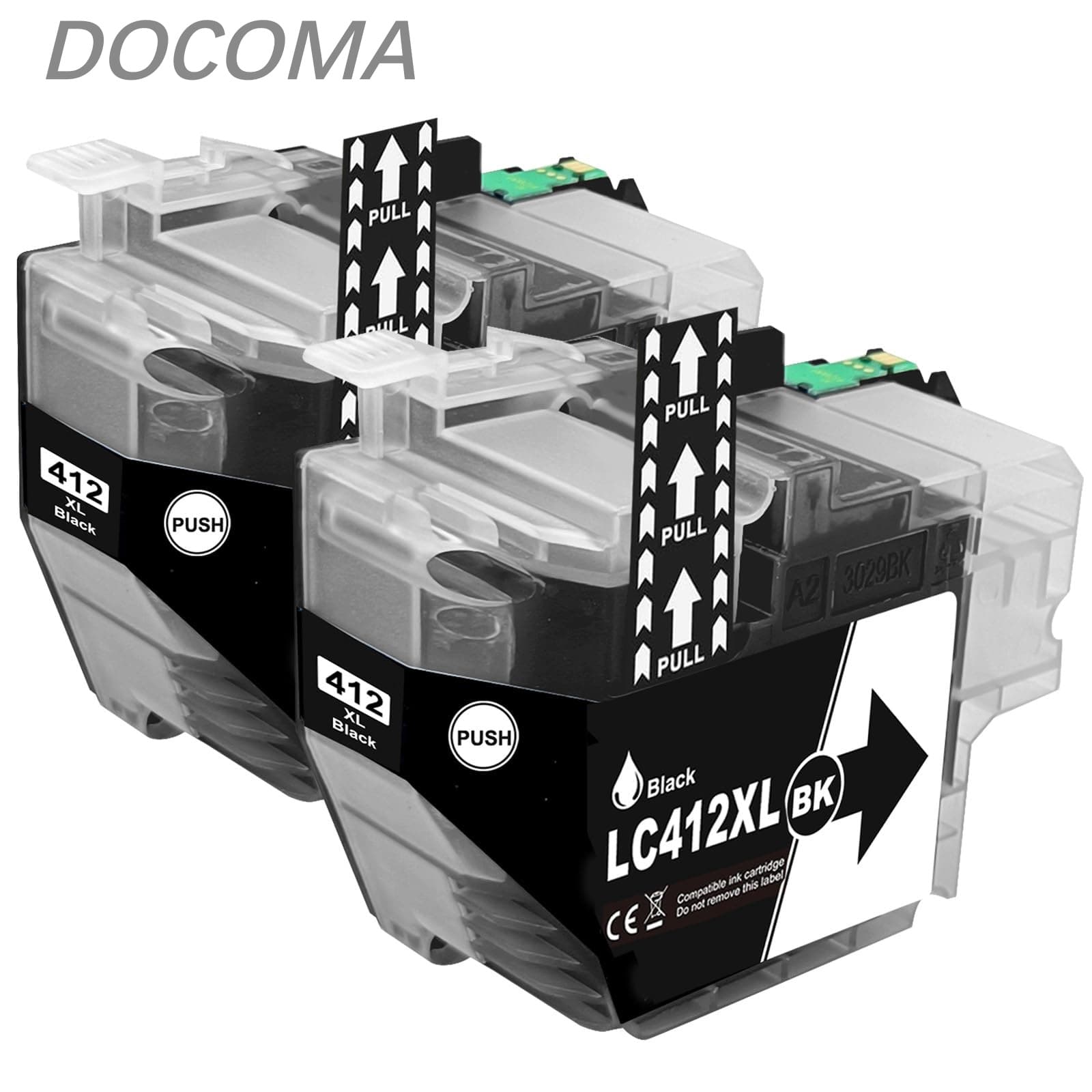 Other - 【送料無料】LC412XLBK互換2黒インクカートリッジ大容量対応機種ブラザー MFC-J7300CDW MFC-J7100CDWプリンター最新IC残量表示 （BK*2）