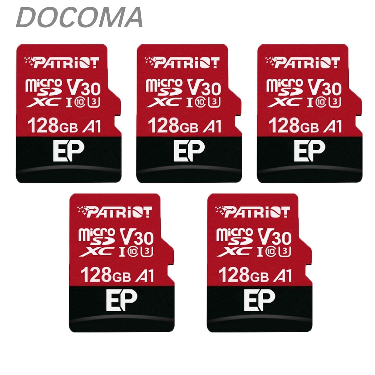 Rakuten - 【送料無料】128GB A1 / V30 Micro SD Card for Android Phones and Tablets 4K Video Recording - 5 Pack Lot of 5