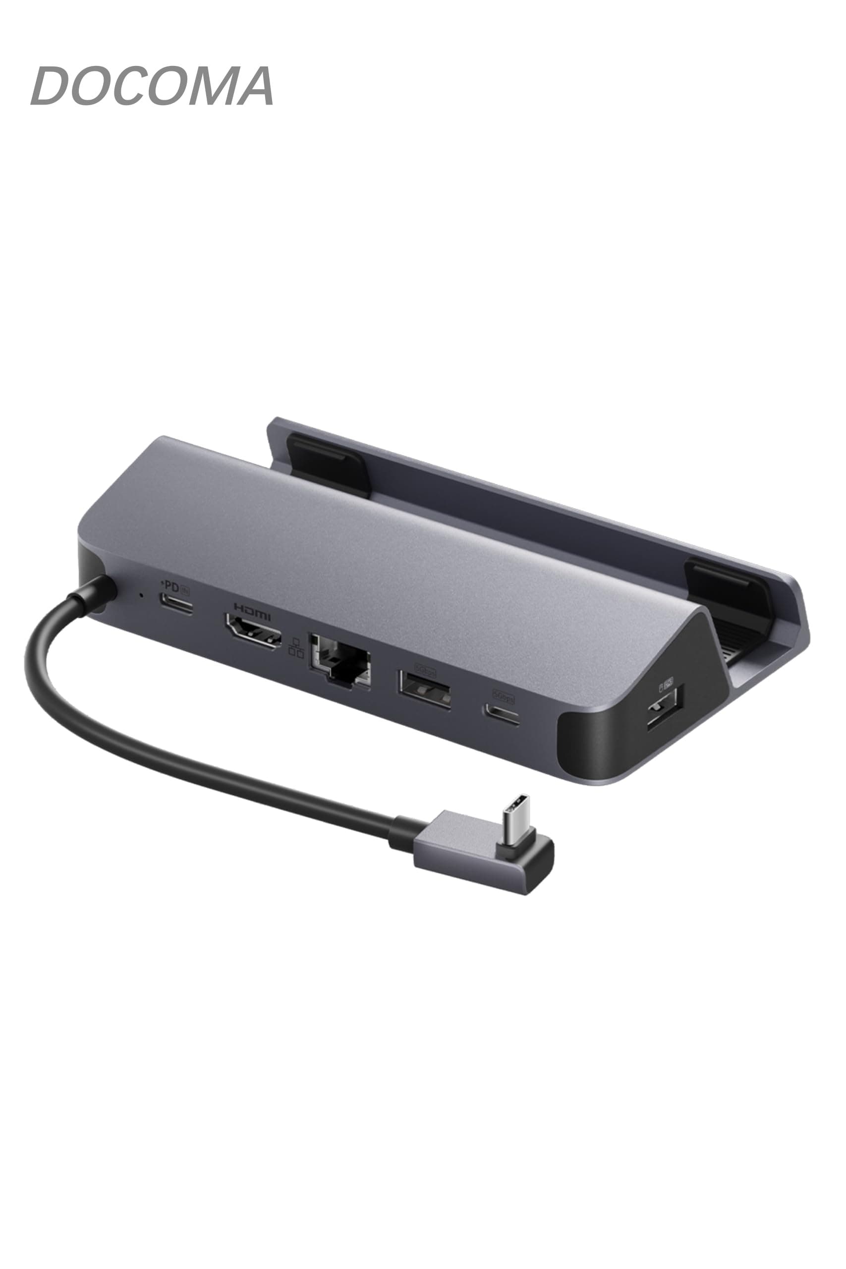-C ハブ (6-in-1 For Game Console) Steam Deck 高速データ転送 最大100W充電 USB PD対応 4K (60Hz) HDMI 2.0 ポート 1Gbps イーサネットポート Aポート Cポート/Asus