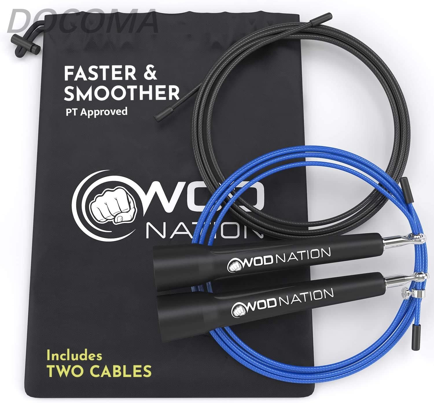 [Free Shipping] Speed ​​Jump Rope - Blazing Fast Rope for Endurance Training, Boxing, MMA, Jiu-Jitsu or Fitness + Free Training Video Included - Men
