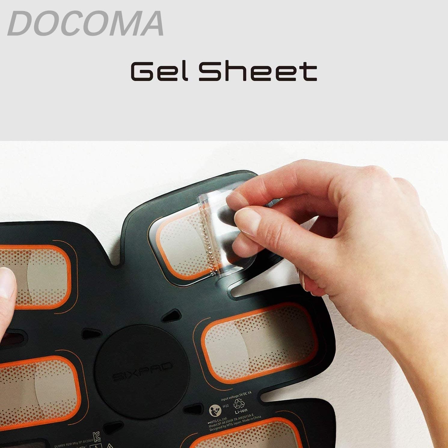 【送料無料】シックスパッド アブズフィット2高電導ジェルシート(Abs Fit2) [メー...