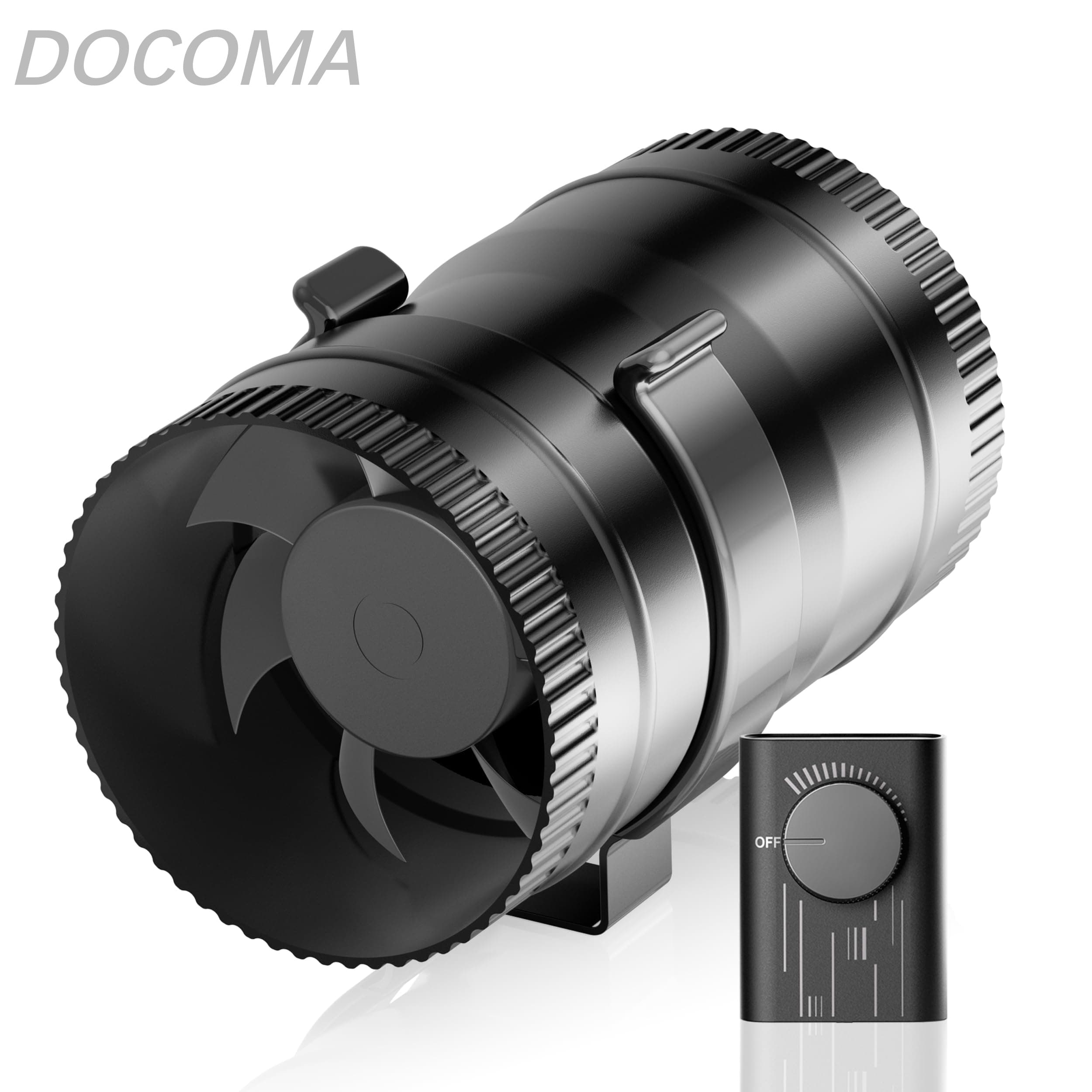乐天商城 - 【送料無料】ダクトファン 75mm 中間取付型【インボイス制度登録店】換気扇 パイプファン 排気 強力 省エネ 静音 ダクト用/窓用/卓上用/塗装ブース用/家焼肉 丸形タイプ 産業用換気扇 取扱説明書付(HI-75SD/φ75mm 単品)