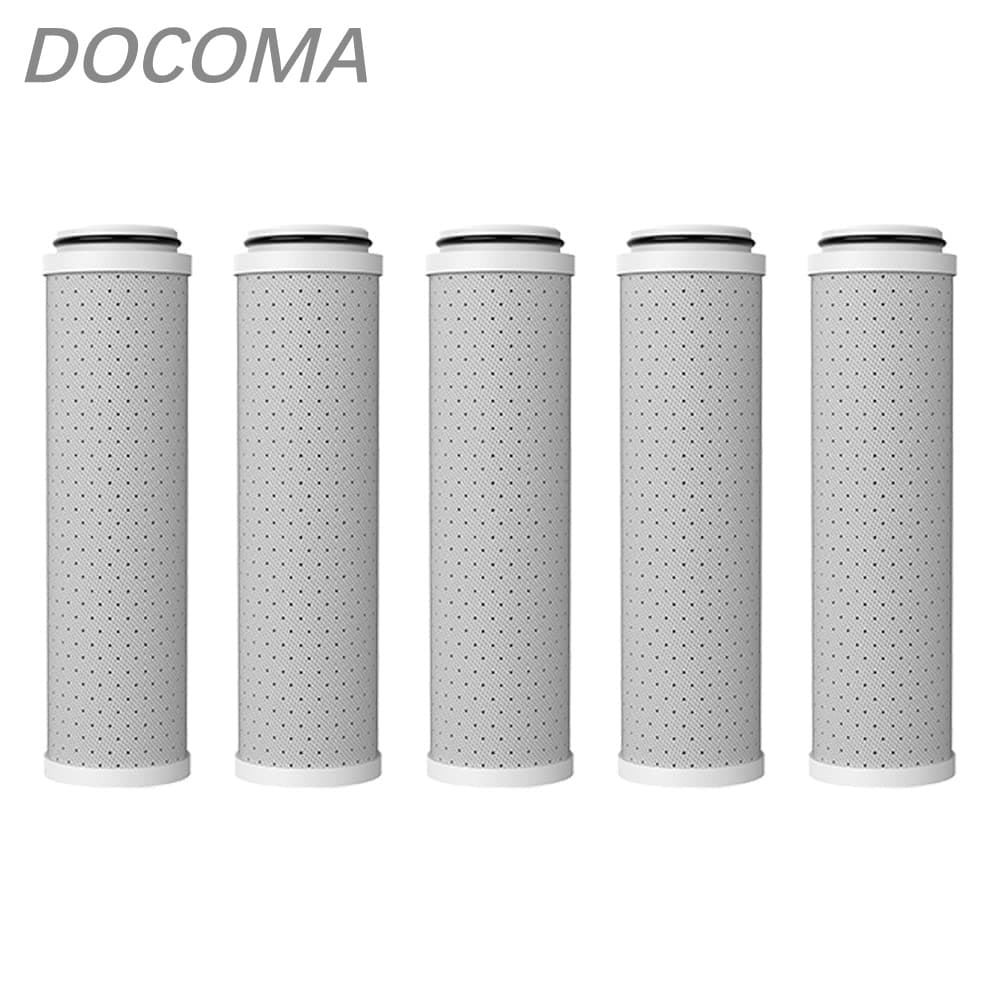樂天商城 - 【送料無料】Noend オーガニックファインバブルシャワーヘッド 交換用活性炭フィルター 99%塩素除去 【浄水｜天然素材 活性炭フィルター】浄水器協会認証 (交換用活性炭フィルター/5本)
