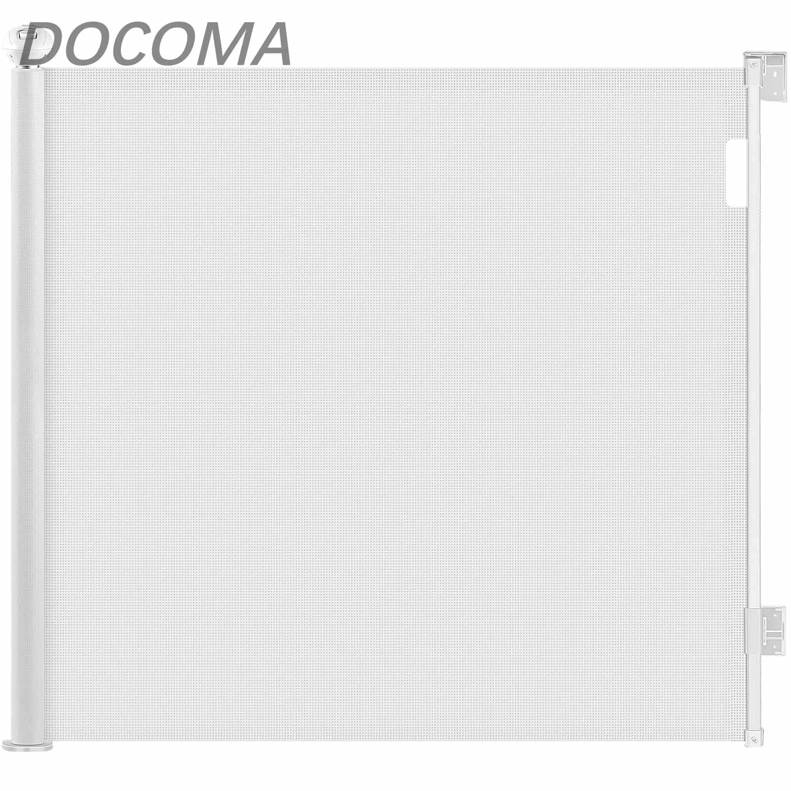Rakuten - 【送料無料】Ycozy ベビーゲート ロール 巻き取り 安全ゲート 二重のロック 最大取付幅200cm 階段上 ペットゲート バリアフリー 子供ペット柵 赤ちゃんゲート 犬 猫 高さ86cm SG018