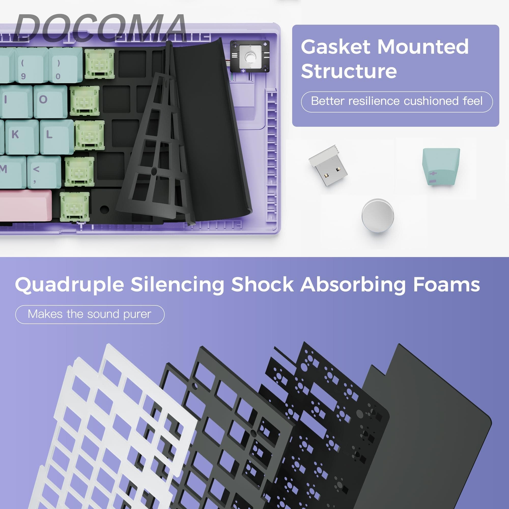 【送料無料】BOYI GMK67-65% メカ...の紹介画像3
